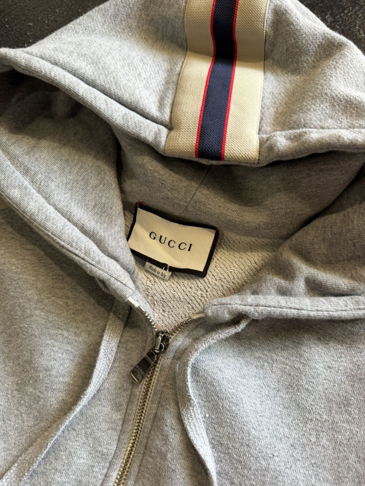 Gucci Gucci stripe band zip jacket Size US L / EU 52-54 / 3 - 3 Thumbnail
