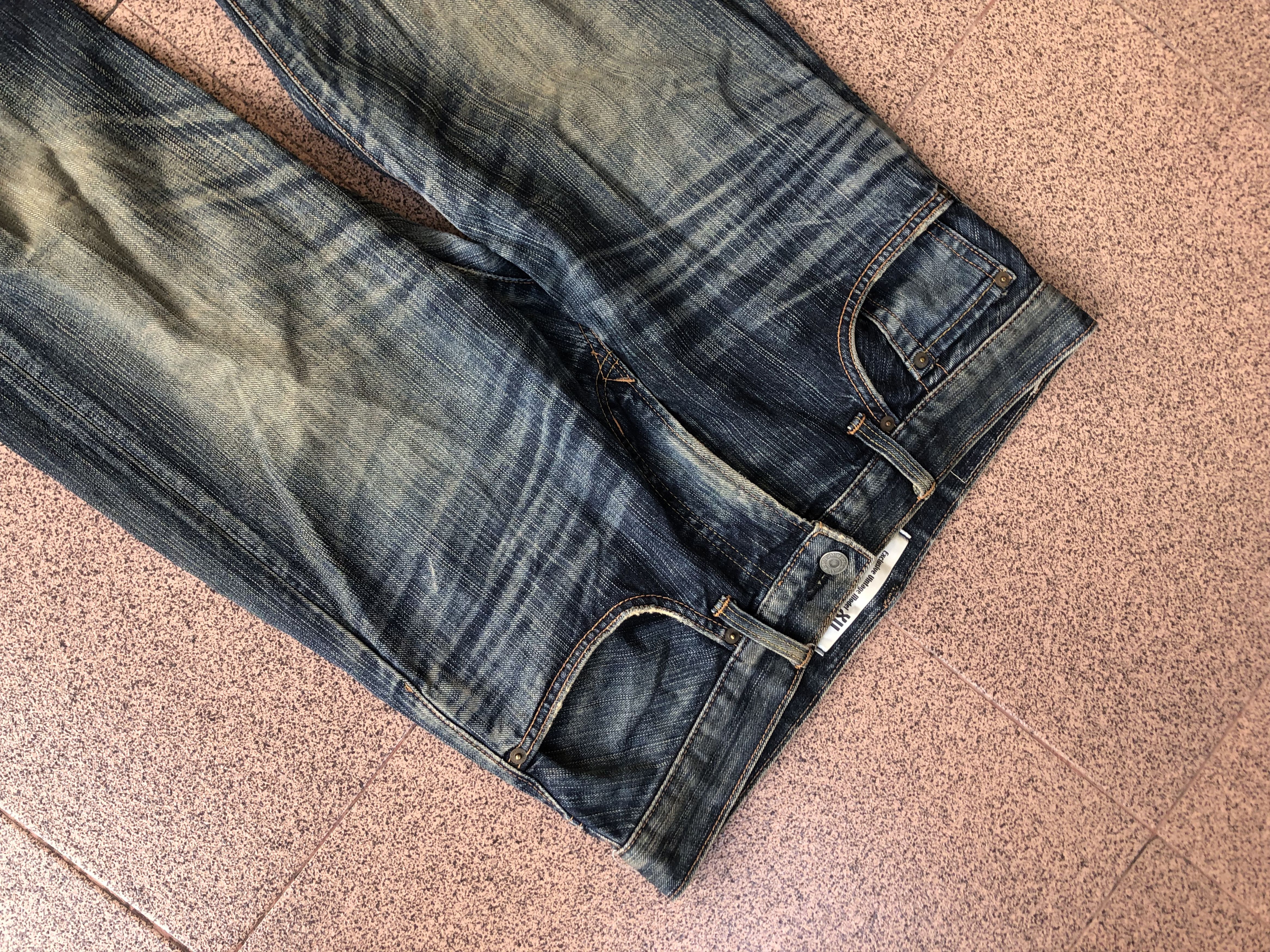 If Six Was Nine Edwin XV Fading Jeans Vkei Y2k Japanese Size US 32 / EU 48 - 12 Thumbnail