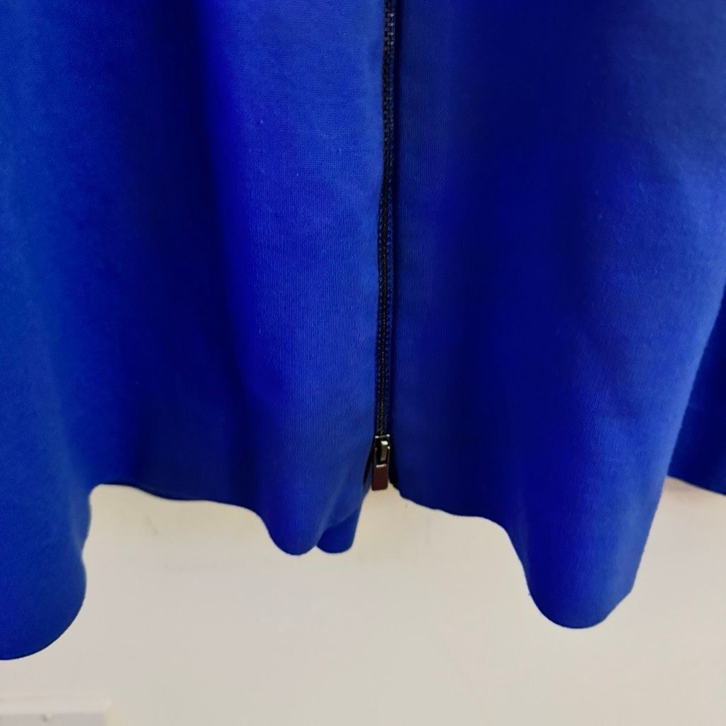 Diane von Furstenberg Diane von Furstenberg Blue Shift Dress Double Zip Sleeveless Size XL / US 12-14 / IT 48-50 - 3 Thumbnail