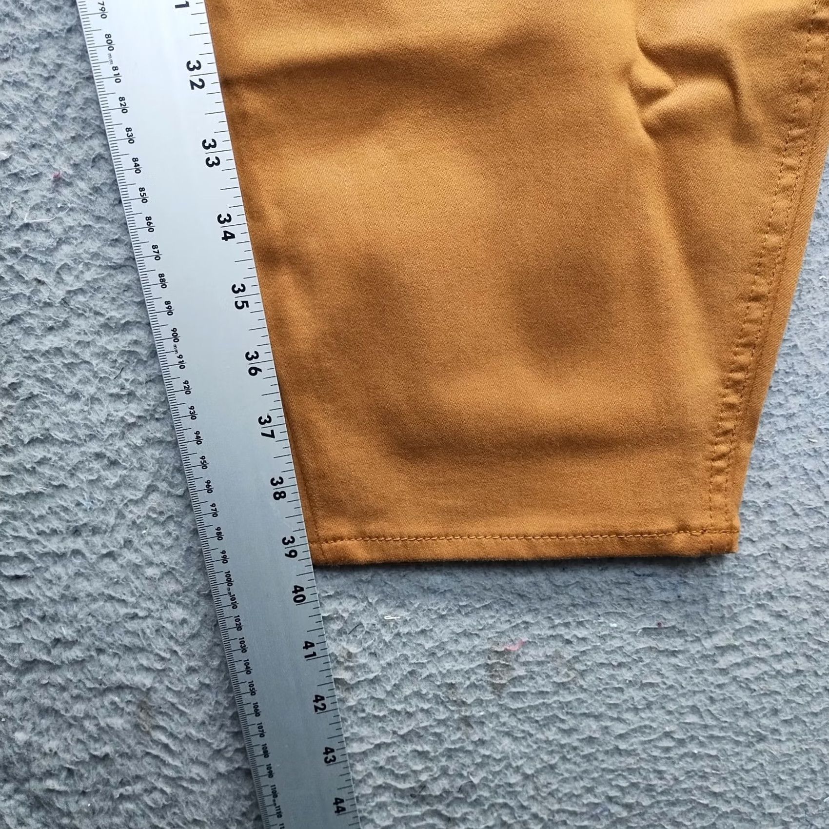 7 For All Mankind Jen7 by 7 For All Mankind Ankle Jeans Womens 26 Brown Denim Comfort Skinny Leg Size 26" / US 2 / IT 38 - 4 Thumbnail