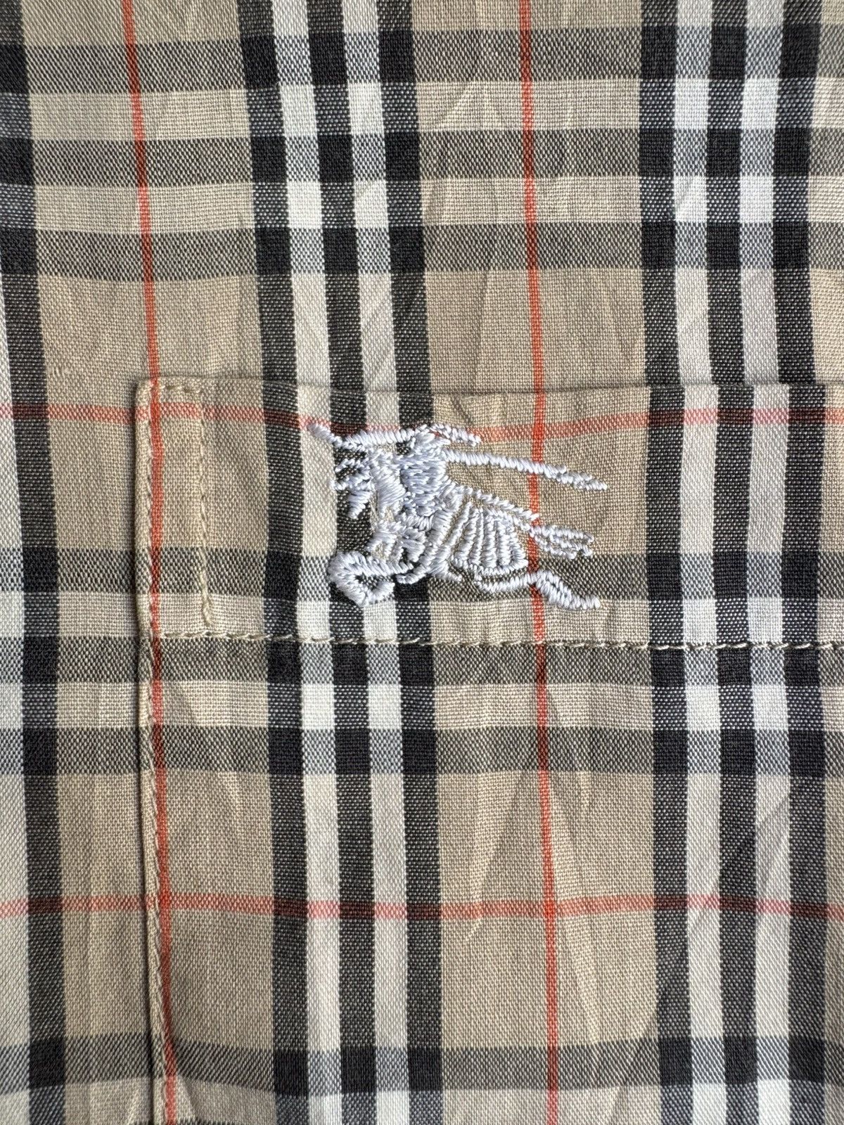 Burberry VERY RARE VINTAGE SHIRT BURBERRY NOVA CHECK Size US S / EU 44-46 / 1 - 3 Thumbnail