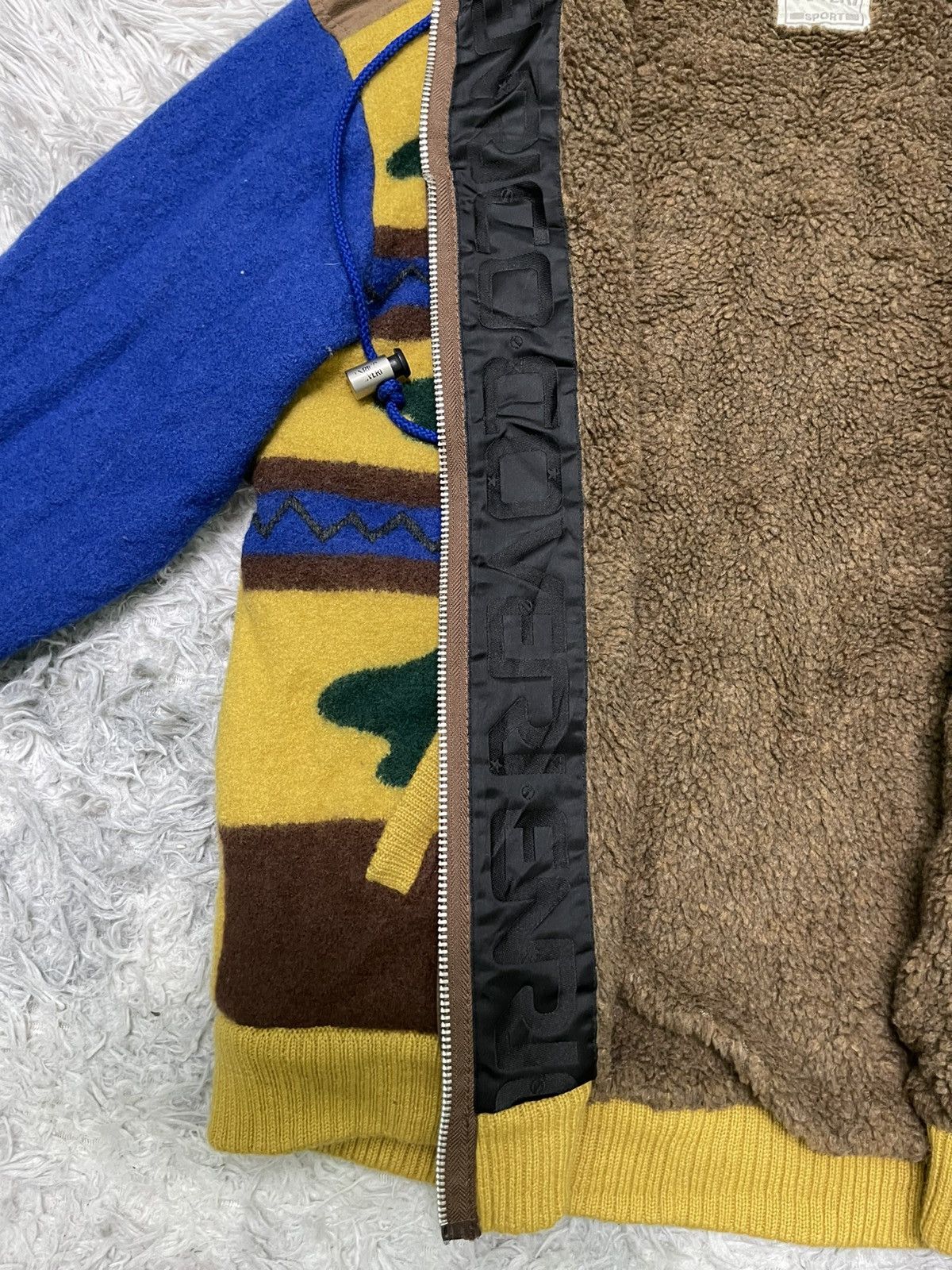 Enrico Coveri × Japanese Brand 90s ENRICO COVERI WOOL ZIPPER HOOD JACKET RARE Size US S / EU 44-46 / 1 - 10 Thumbnail