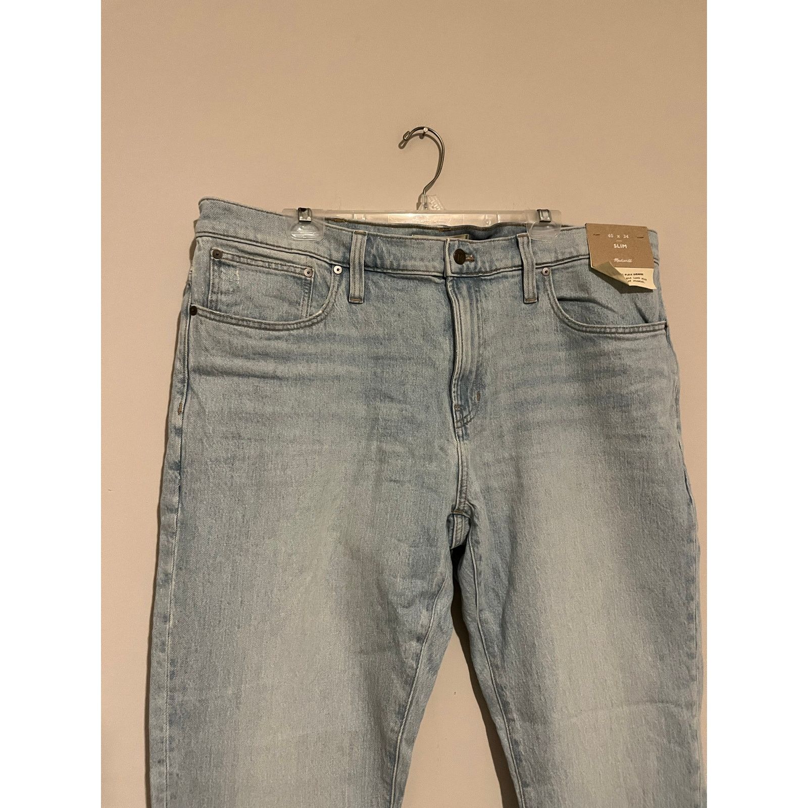 Madewell Madewell Slim Jeans in Brantwood Wash size 40x34 Size US 40 / EU 56 - 6 Thumbnail