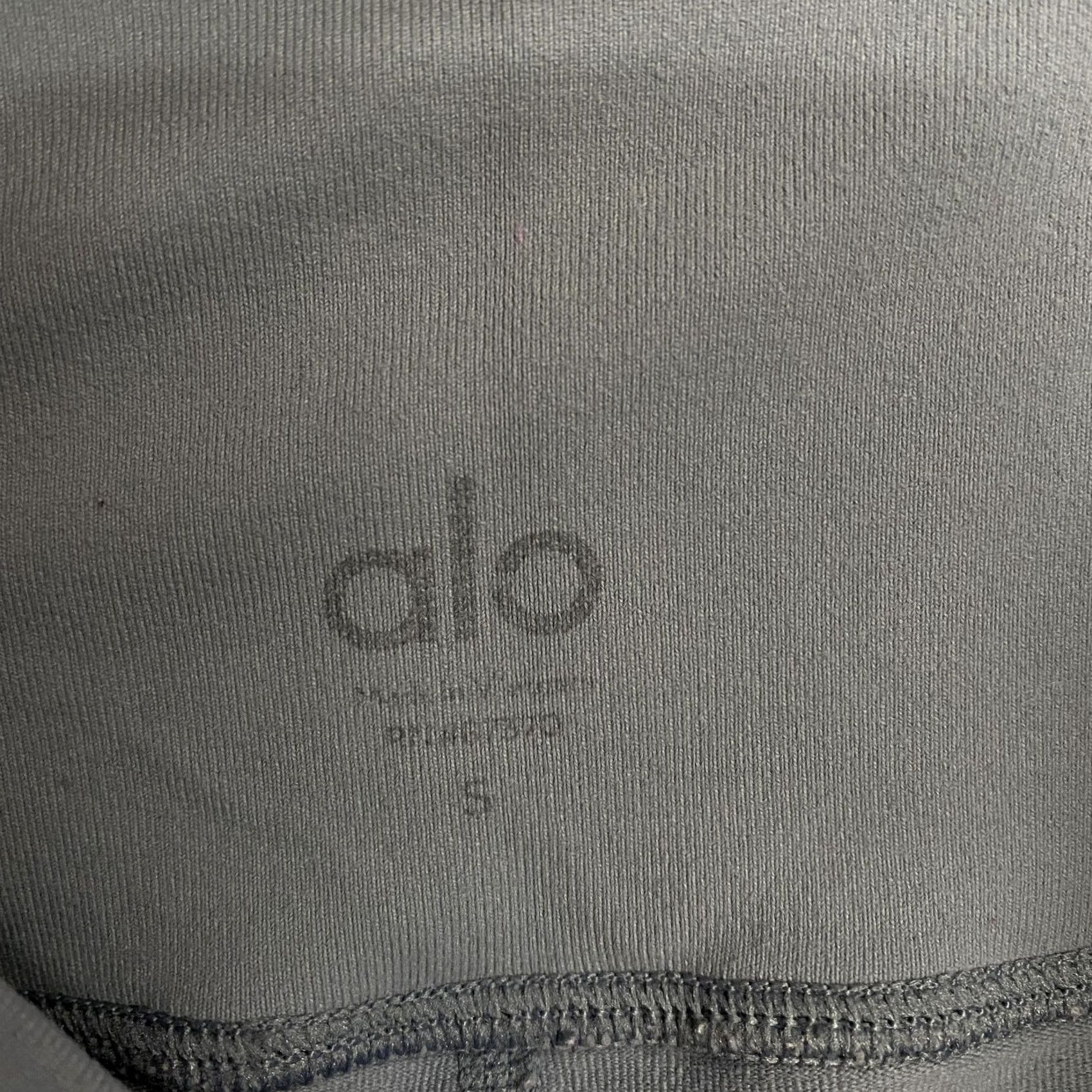 Alo Yoga Alo Yoga Airbrush Leggings Womens Small Gray High Rise Ankle Yoga Gym Workout Slim Stretch Jersey Pull On Size 28" / US 6 / IT 42 - 7 Thumbnail