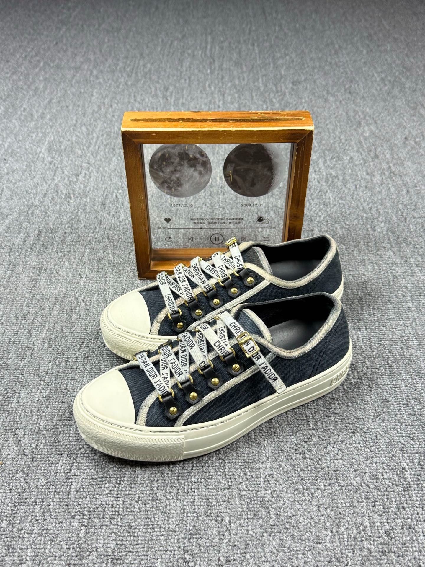 Dior Dior Black Lowtop Sneakers it_36-5 Women Size US 6.5 / IT 36.5 - 1 Thumbnail
