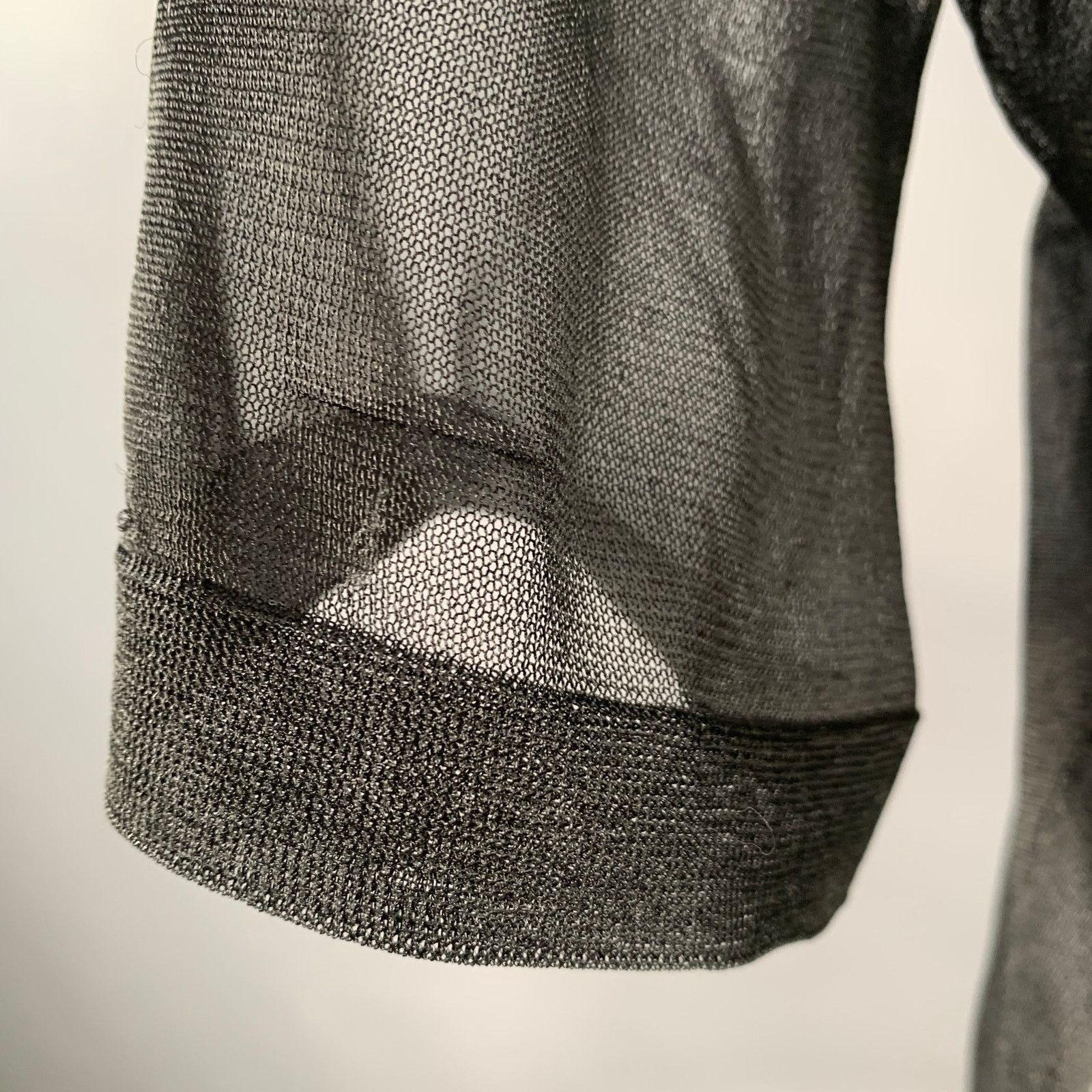 Calvin Klein CALVIN KLEIN Wilson Black Mesh T-Shirt Dress Size XS / US 0-2 / IT 36-38 - 9 Thumbnail