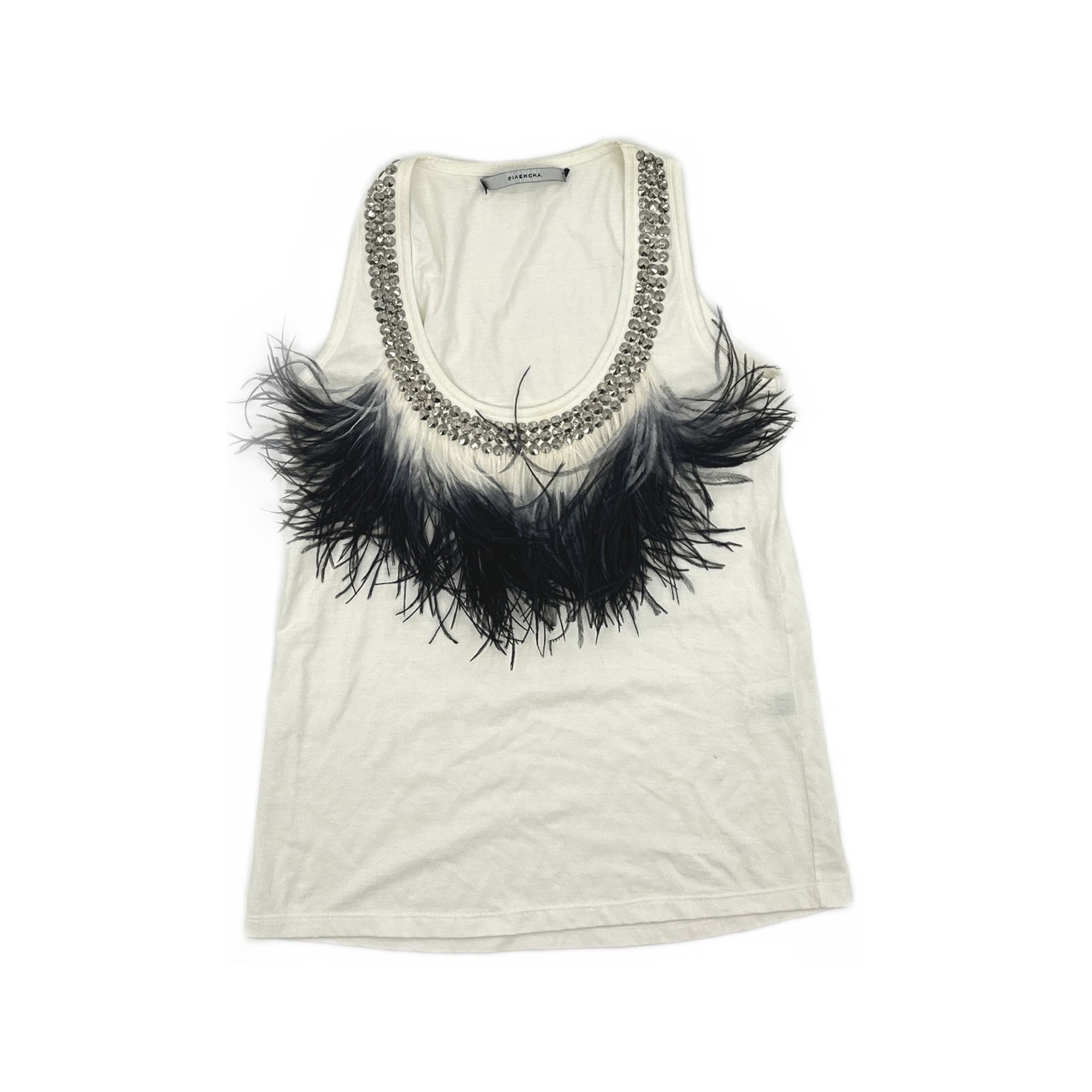 Givenchy Givenchy Feather Studded Tank Top Size M Size M / US 6-8 / IT 42-44 - 1 Thumbnail