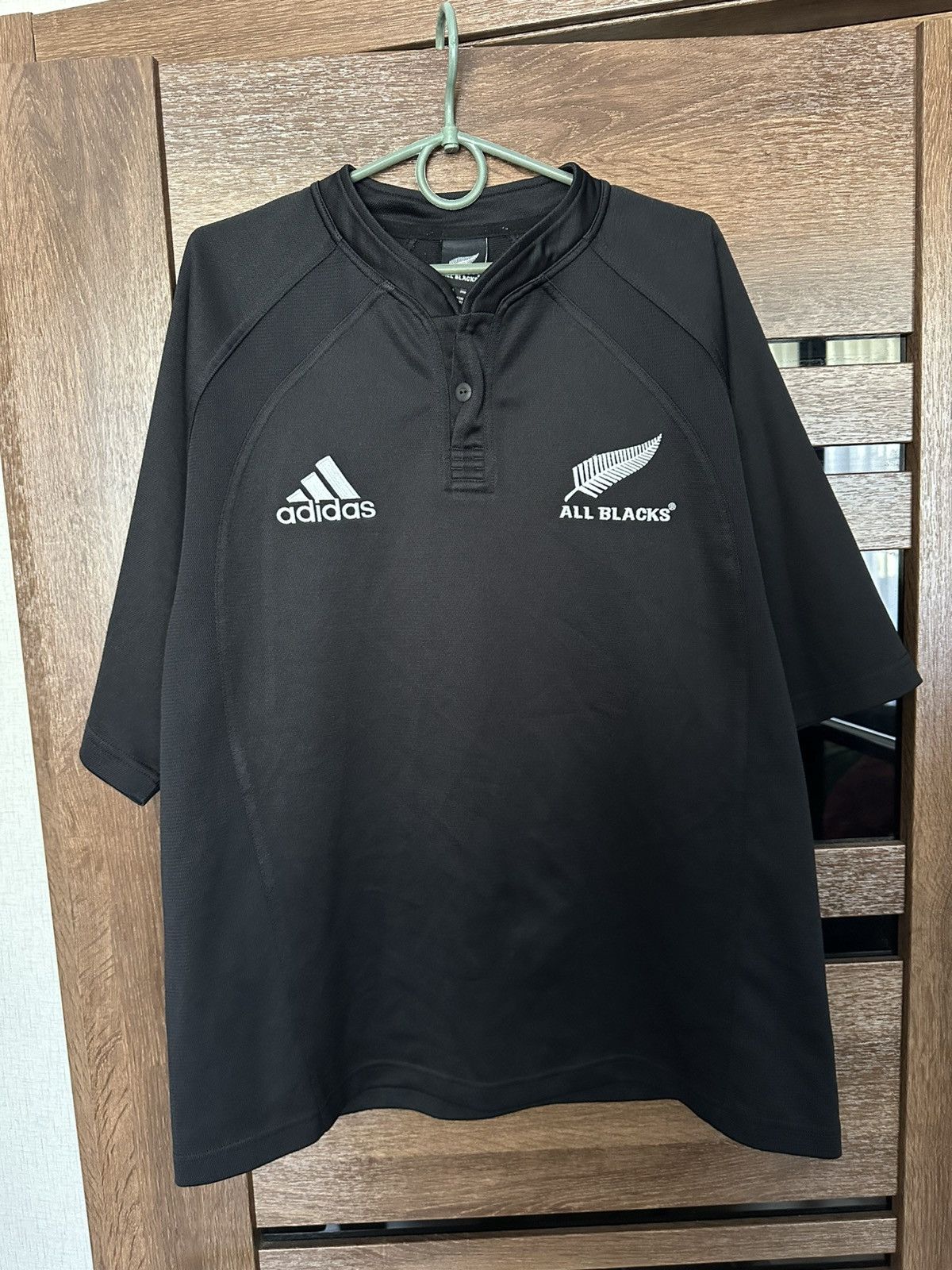 Adidas 2006 Adidas All Blacks New Zealand Vintage Jersey T-Shirt Size US L / EU 52-54 / 3 - 1 Thumbnail