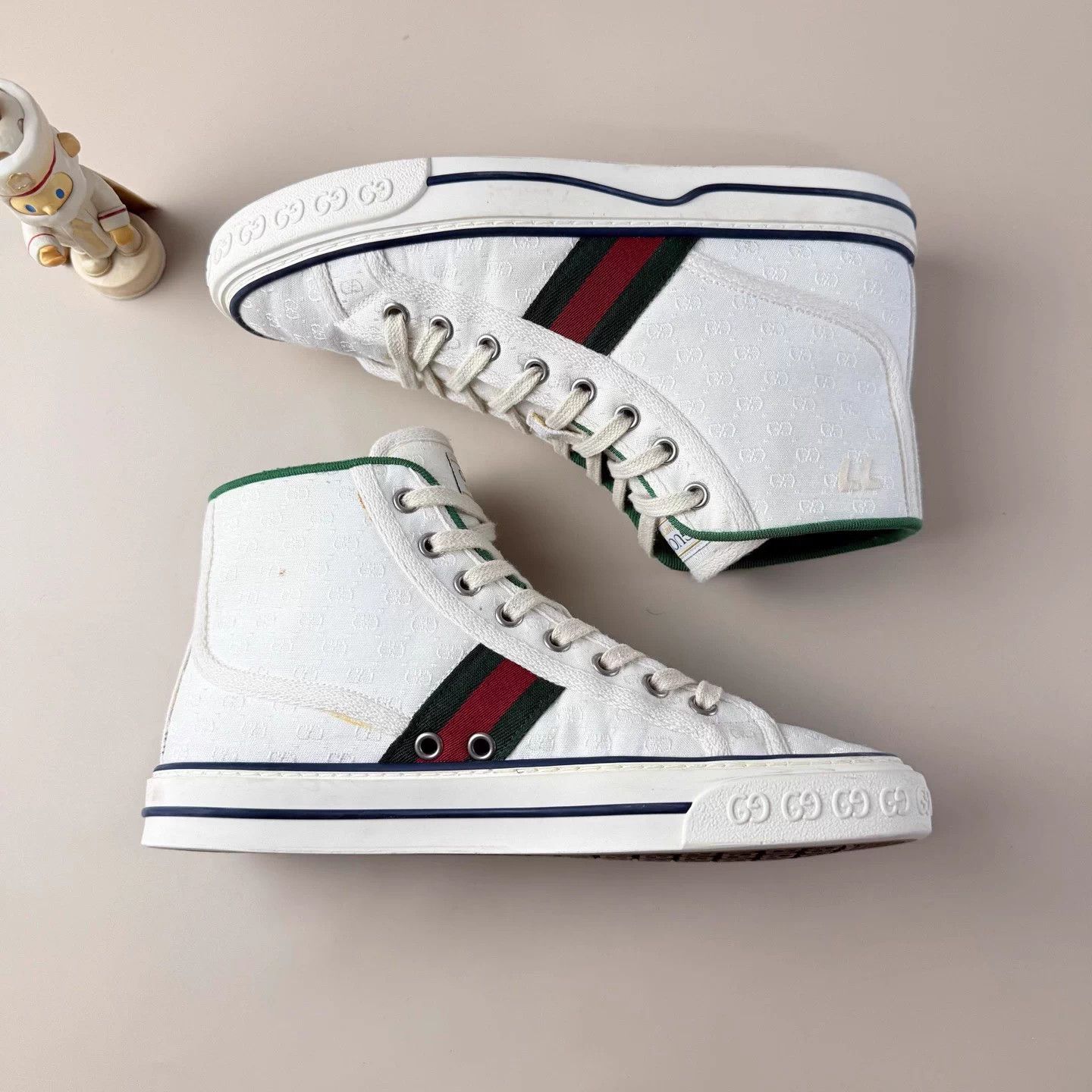 Gucci GUCCI GG Monogram 1977 Tennis Shoes 37 Size US 6 / IT 36 - 6 Thumbnail