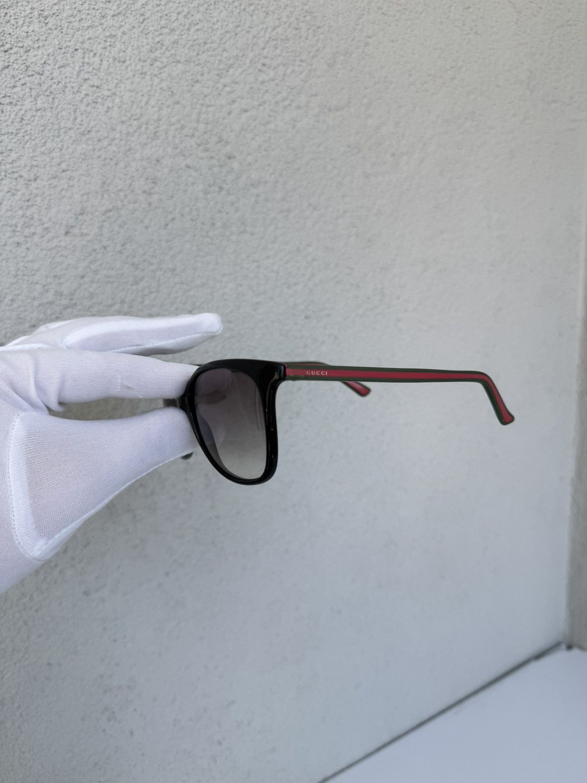 Gucci Gucci Sunglasses GG 3649/S Green Red Luxury Size ONE SIZE - 4 Thumbnail