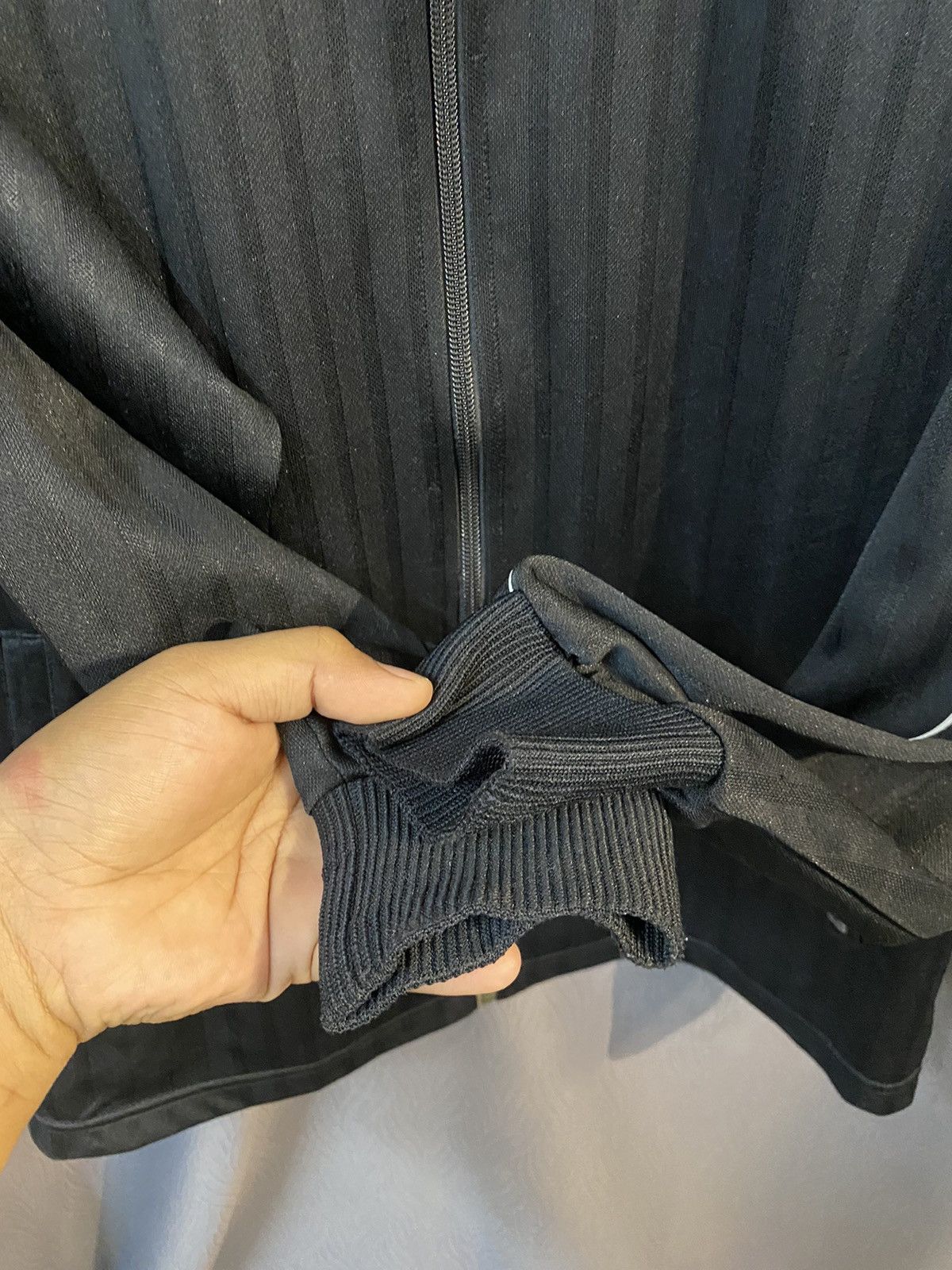 Adidas × Vintage ADIDAS TRACKTOP BLACK MEDIUM Size US M / EU 48-50 / 2 - 6 Thumbnail