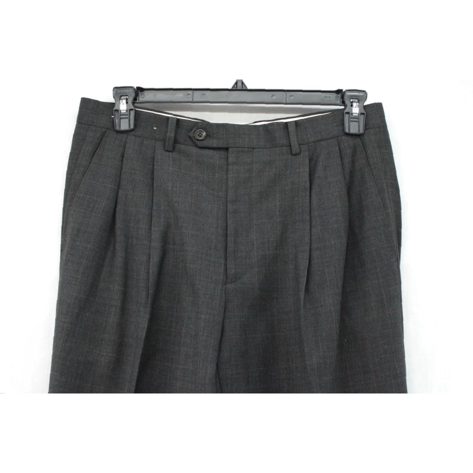 Polo Ralph Lauren Polo Ralph Lauren Pants Men's 34x29 Gray Windowpane Plaid Dress Slack Modern Size US S / EU 44-46 / 1 - 2 Thumbnail