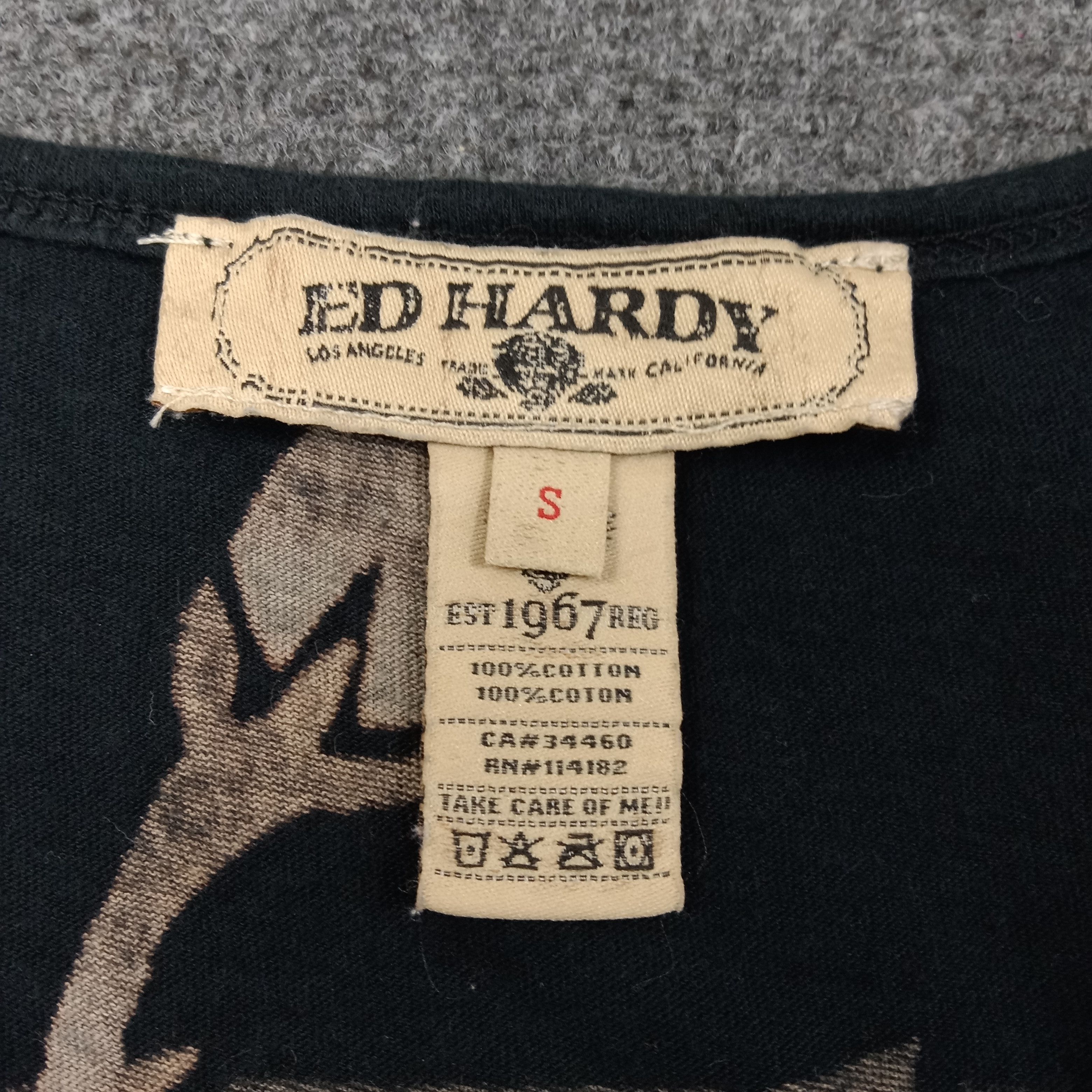 Ed Hardy Ed Hardy by Christian Audiger Rock Tank Top C249N27 Size US S / EU 44-46 / 1 - 4 Thumbnail