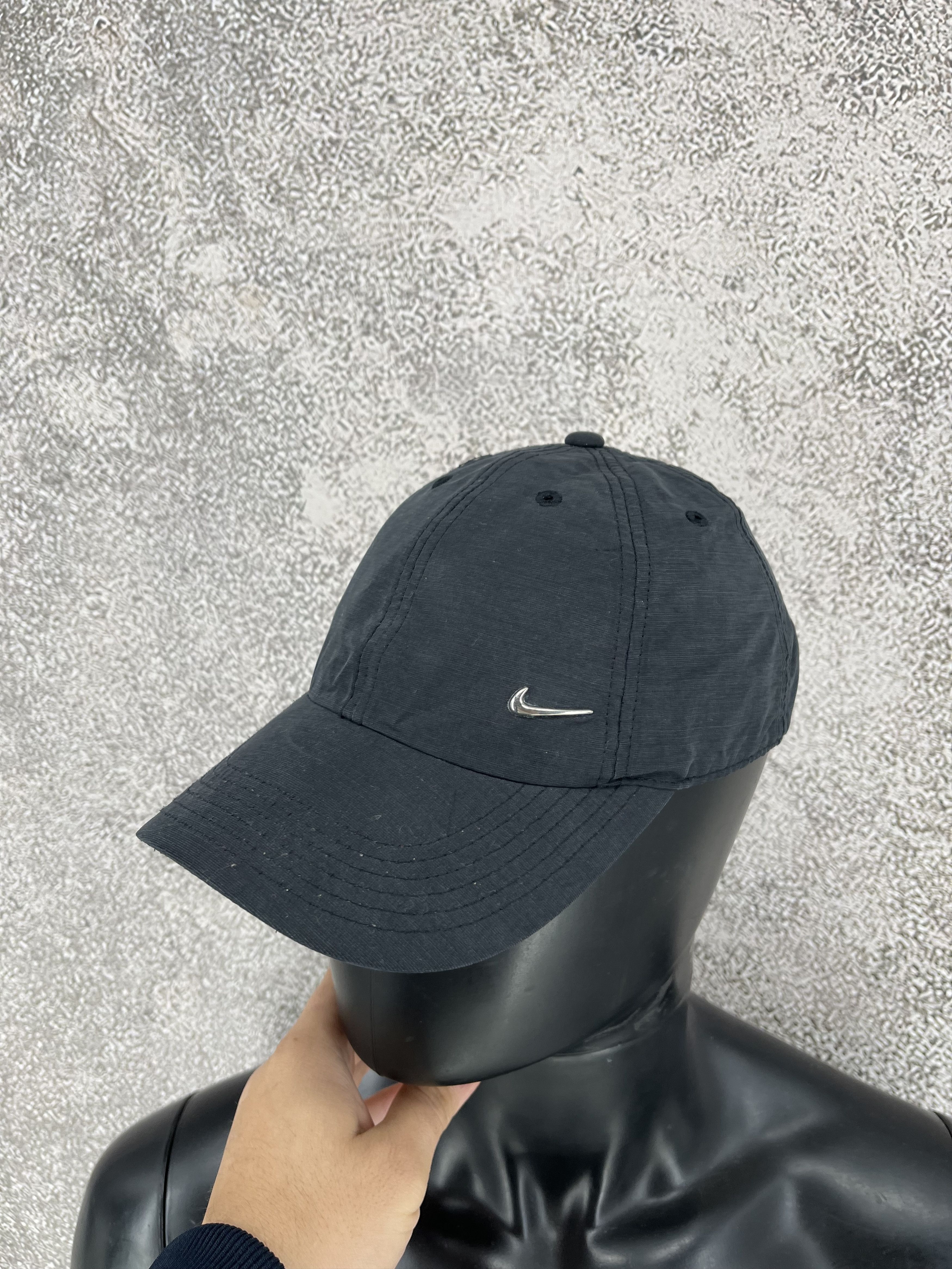 Nike Drill vintage Drip Nike metal swoosh ghotic cap hat opium Size ONE SIZE - 2 Thumbnail