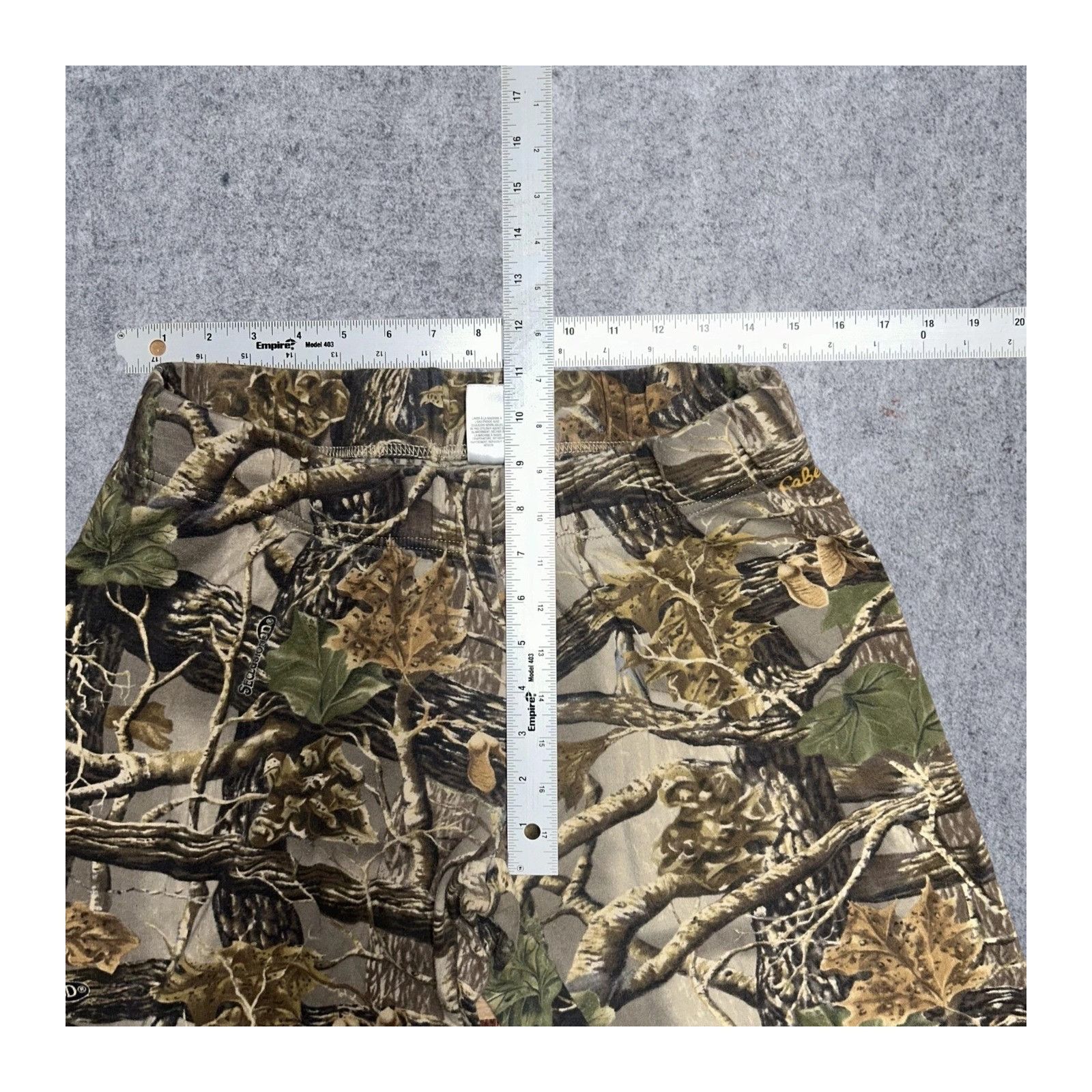Vintage Cabela’s Sweatpants Mens Large Camo Seclusion 3D Lightweight Size US 26 / EU 42 - 5 Thumbnail