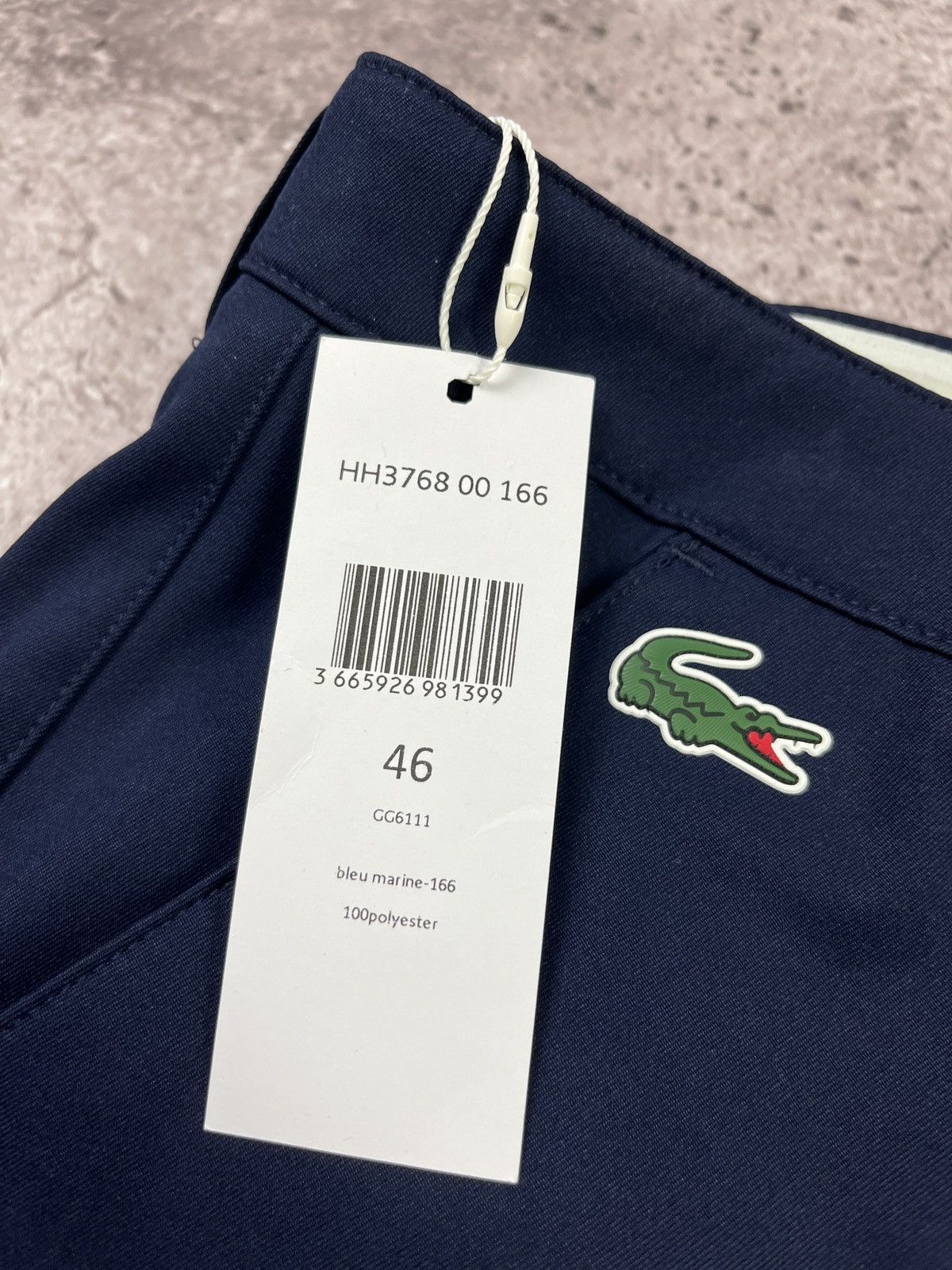 Lacoste Lacoste Sport Stretch Golf Pants HH3768 Navy Blue Size US 36 / EU 52 - 4 Thumbnail