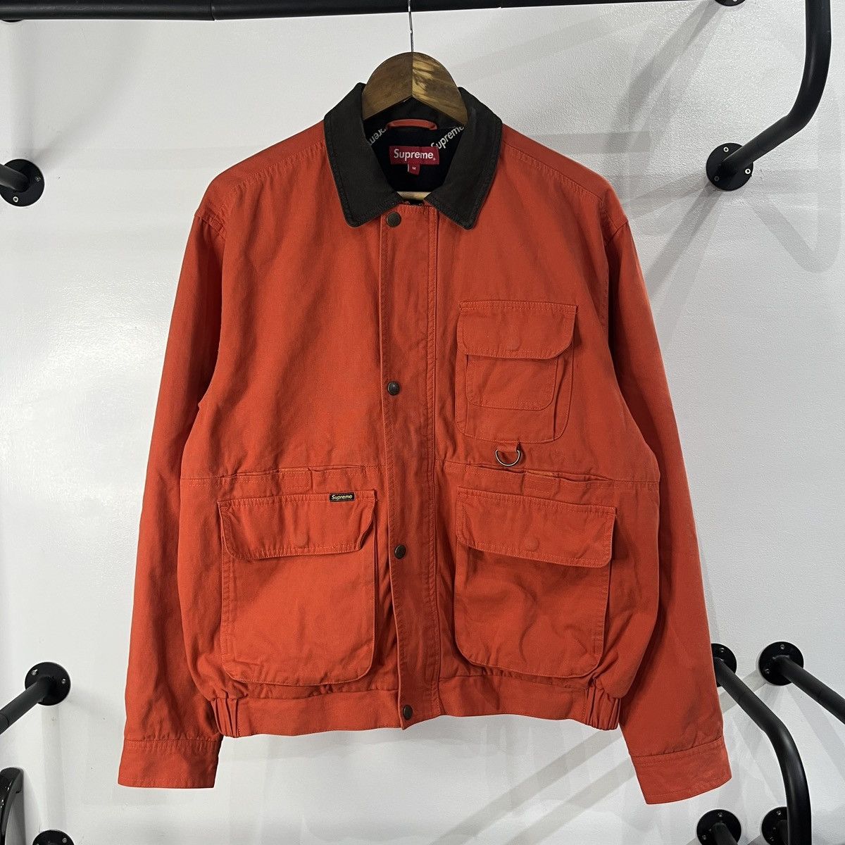 Supreme Supreme Field Jacket Orange Mens FW18 Size US M / EU 48-50 / 2 - 1 Thumbnail