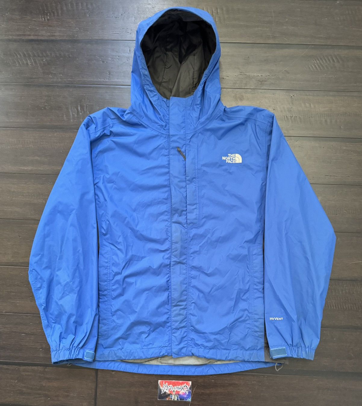 The North Face Vintage The North Face Hyvent Shell Jacket Blue Size US L / EU 52-54 / 3 - 2 Thumbnail