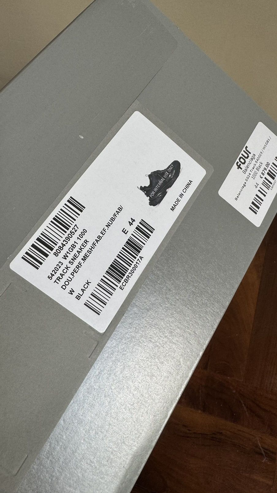 Balenciaga Balenciaga Black Track 1.0 sneakers Size US 11 / EU 44 - 5 Thumbnail