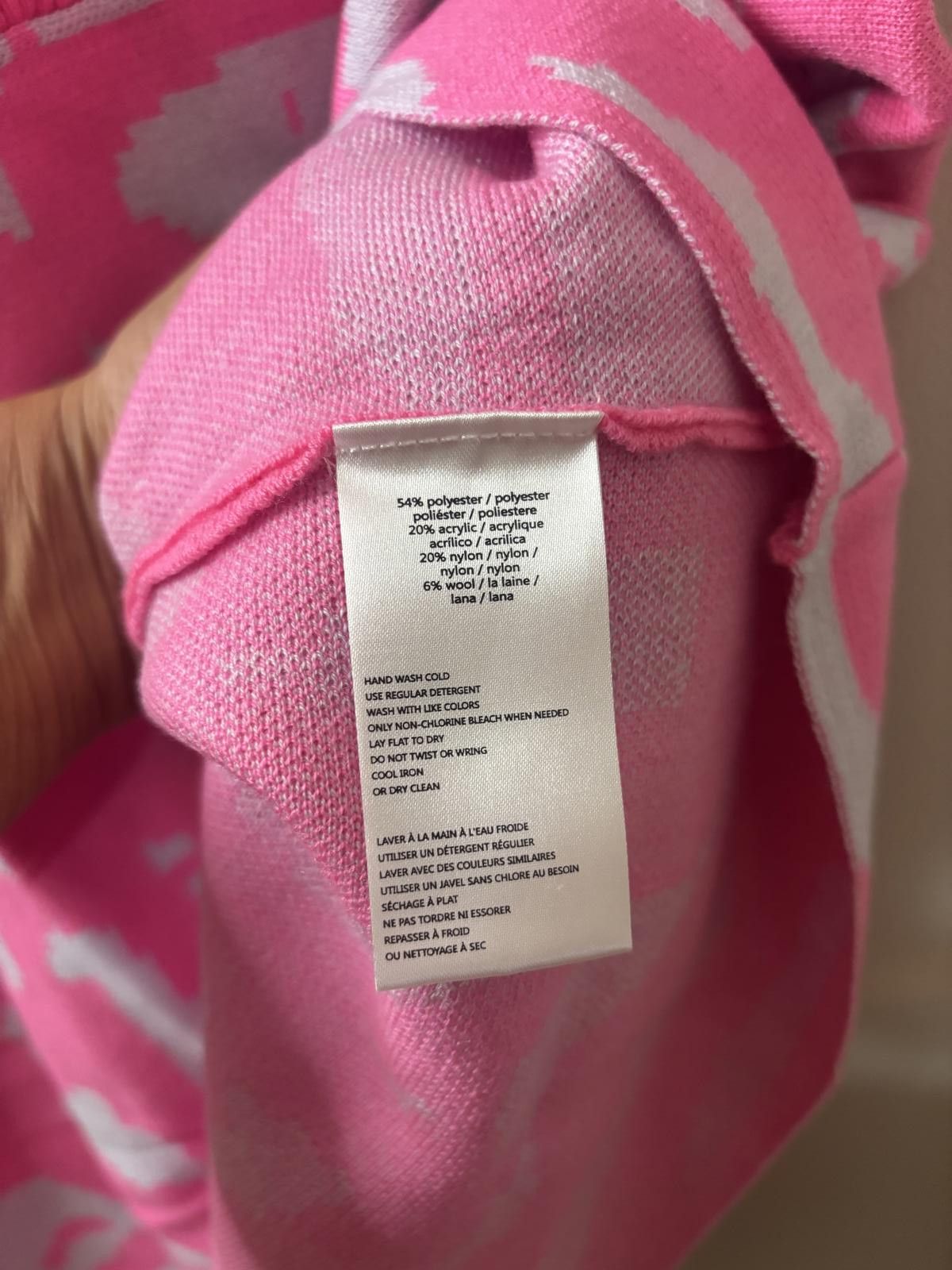 Designer Victor Glemaud Stylish Pink Knit Dress - Size L Size L / US 10 / IT 46 - 7 Thumbnail