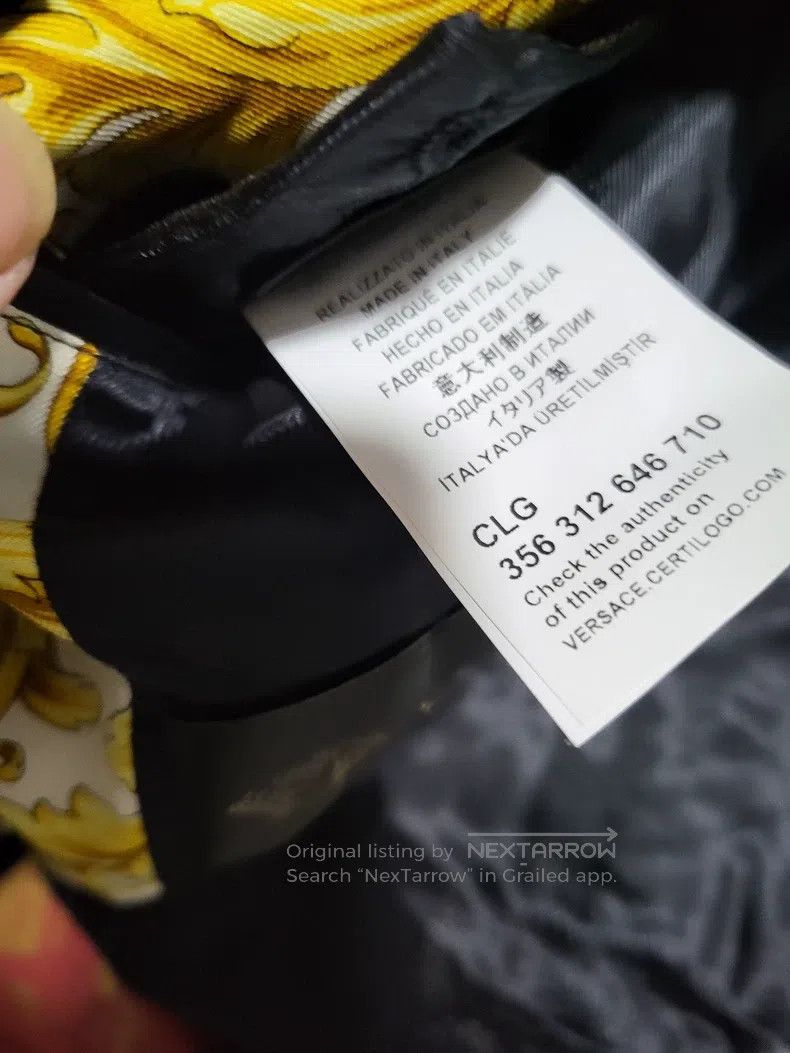 Versace Versace Silk clip overcome Size US M / EU 48-50 / 2 - 6 Thumbnail