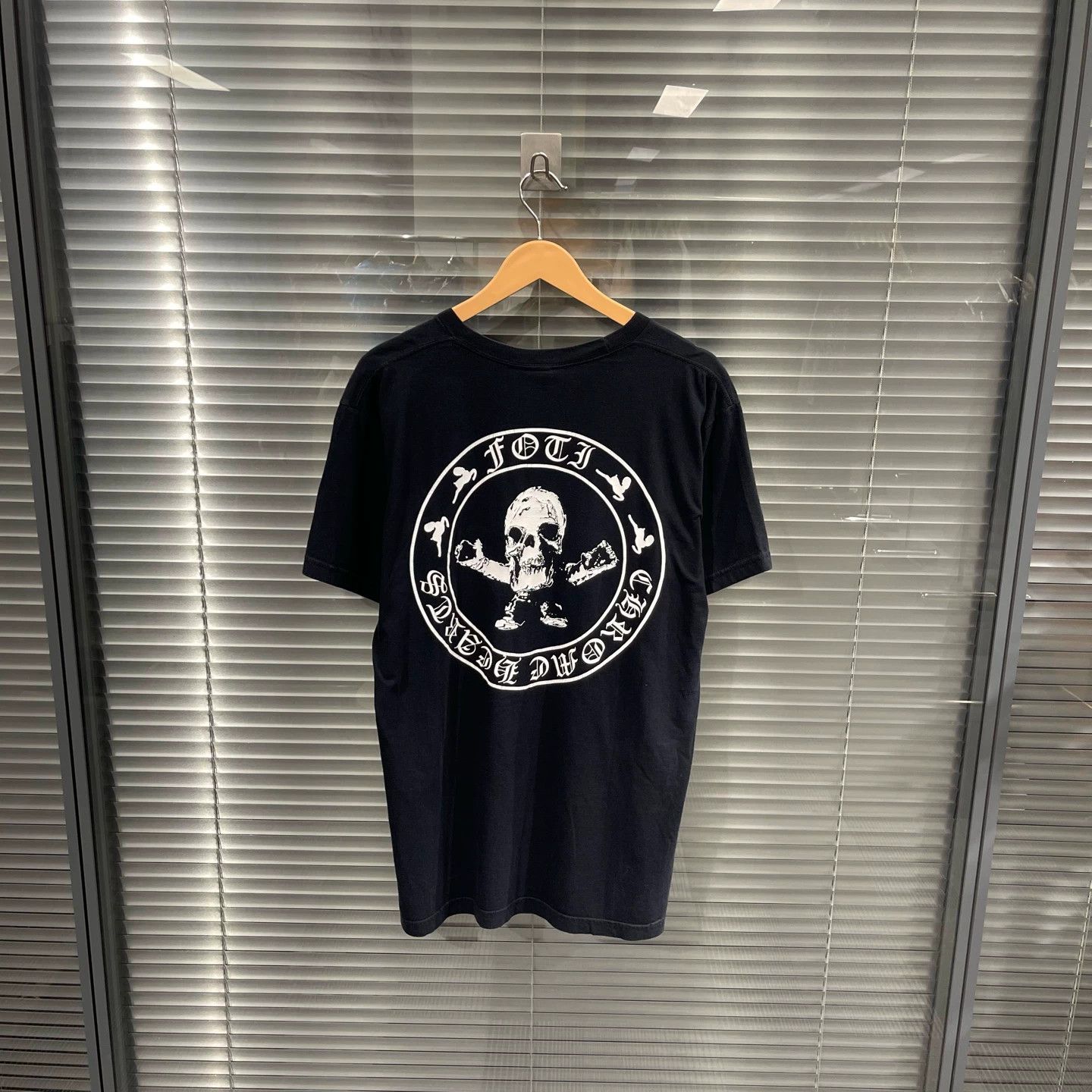 Chrome Hearts Chrome Hearts Black Foti Skull Print Tee L Size US L / EU 52-54 / 3 - 1 Thumbnail