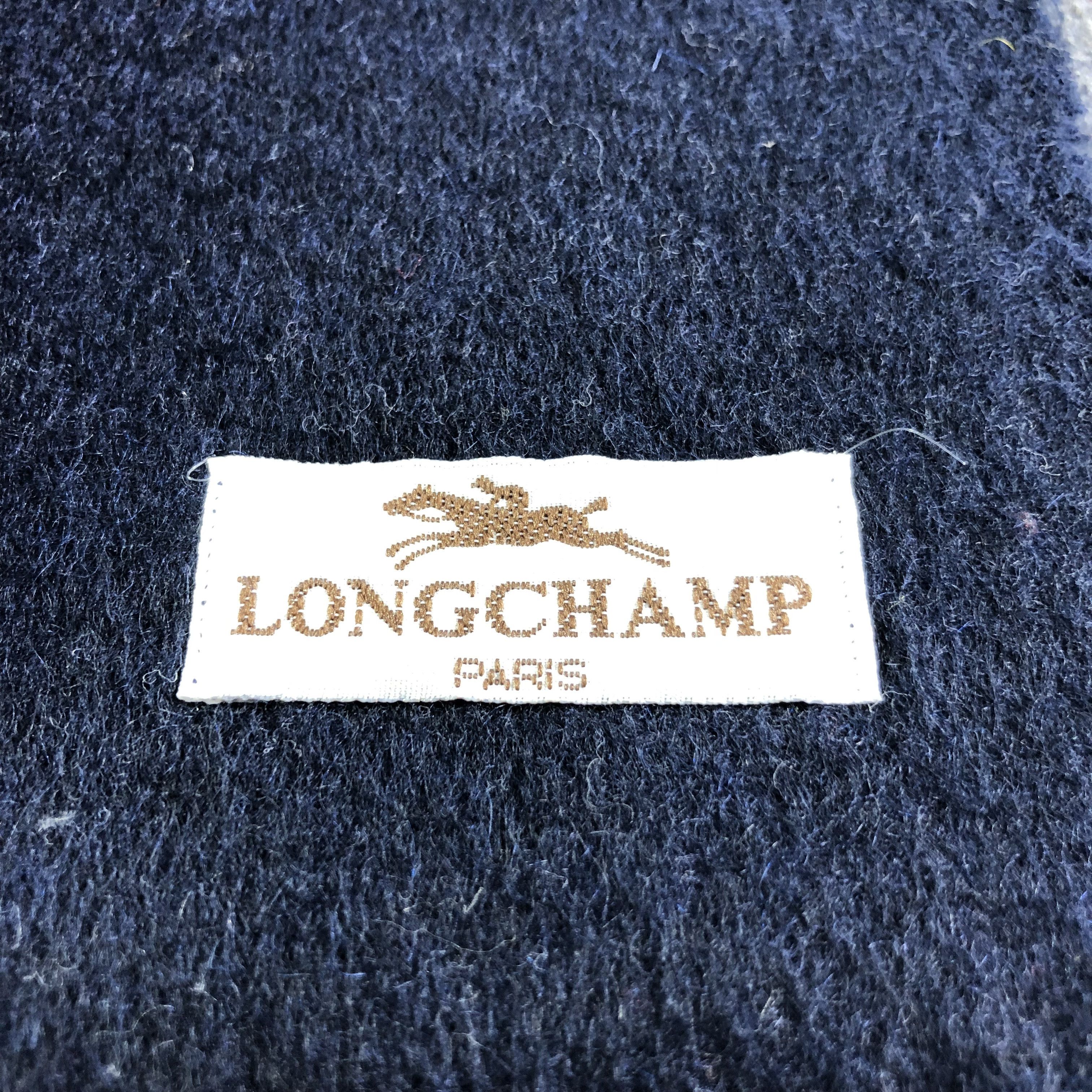 Longchamp Longchamp Cashmere Scarf Muffler V2003 Size ONE SIZE - 5 Thumbnail