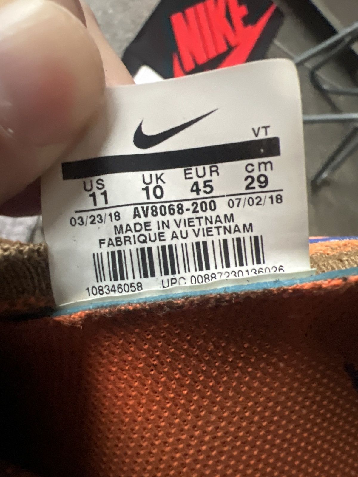Nike Nike Epic React ‘Flyknit Mowabb’ Size US 11 / EU 44 - 3 Thumbnail