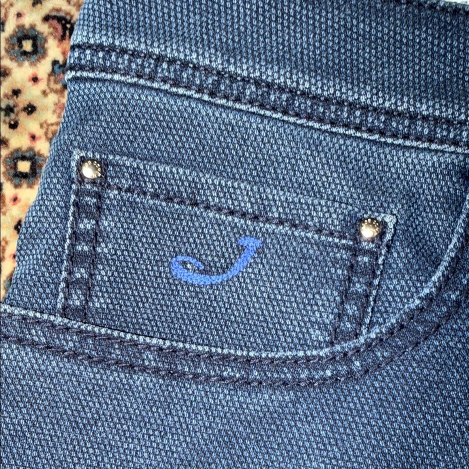 Jacob Cohen Jacob Cohen Men's Deep Indigo Bard Jeans Blue Size 40 Size US 40 / EU 56 - 5 Thumbnail