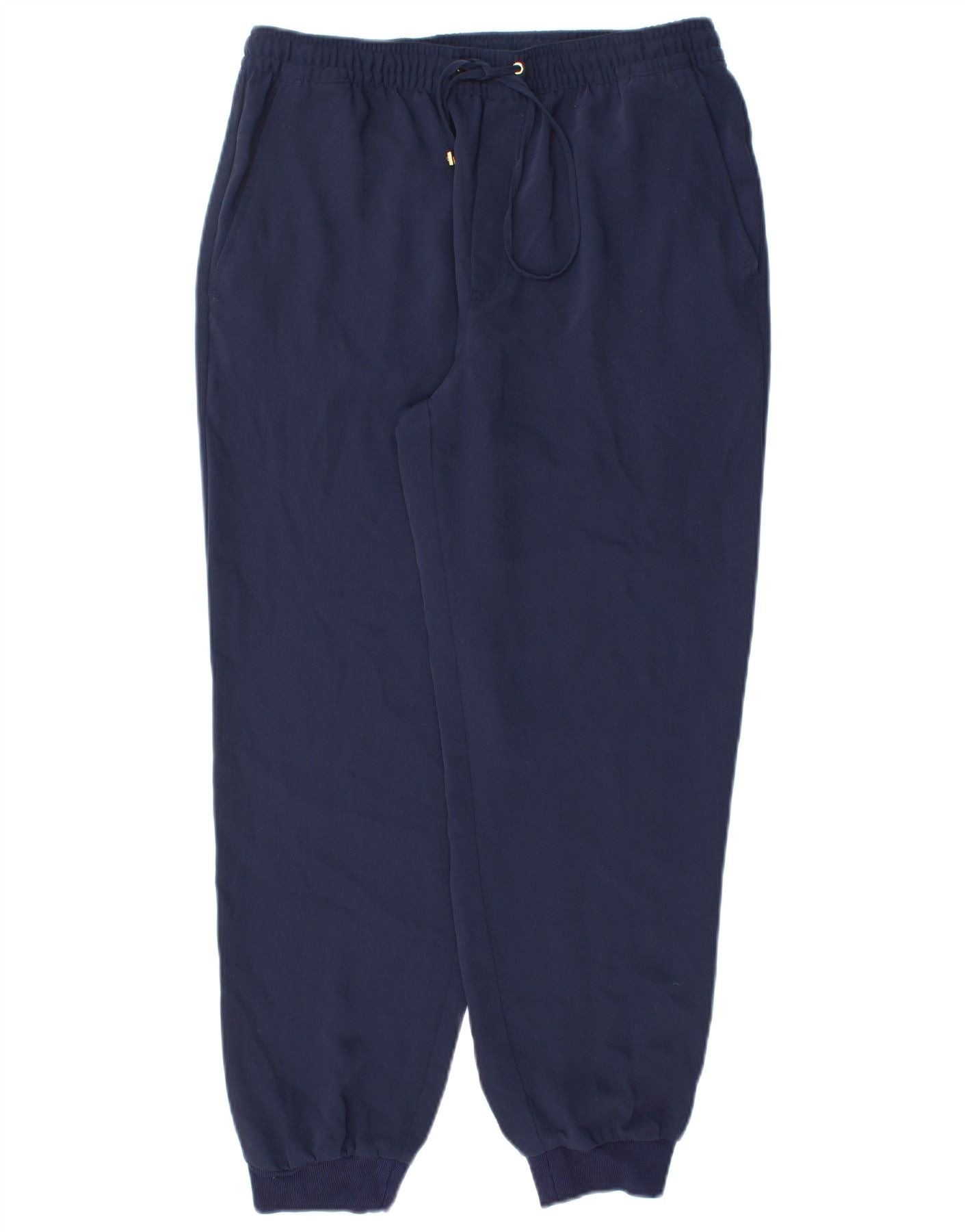 Ralph Lauren Womens Tracksuit Trousers Joggers US 6 Medium Navy Blue Size 26" / US 2 / IT 38 - 1 Thumbnail
