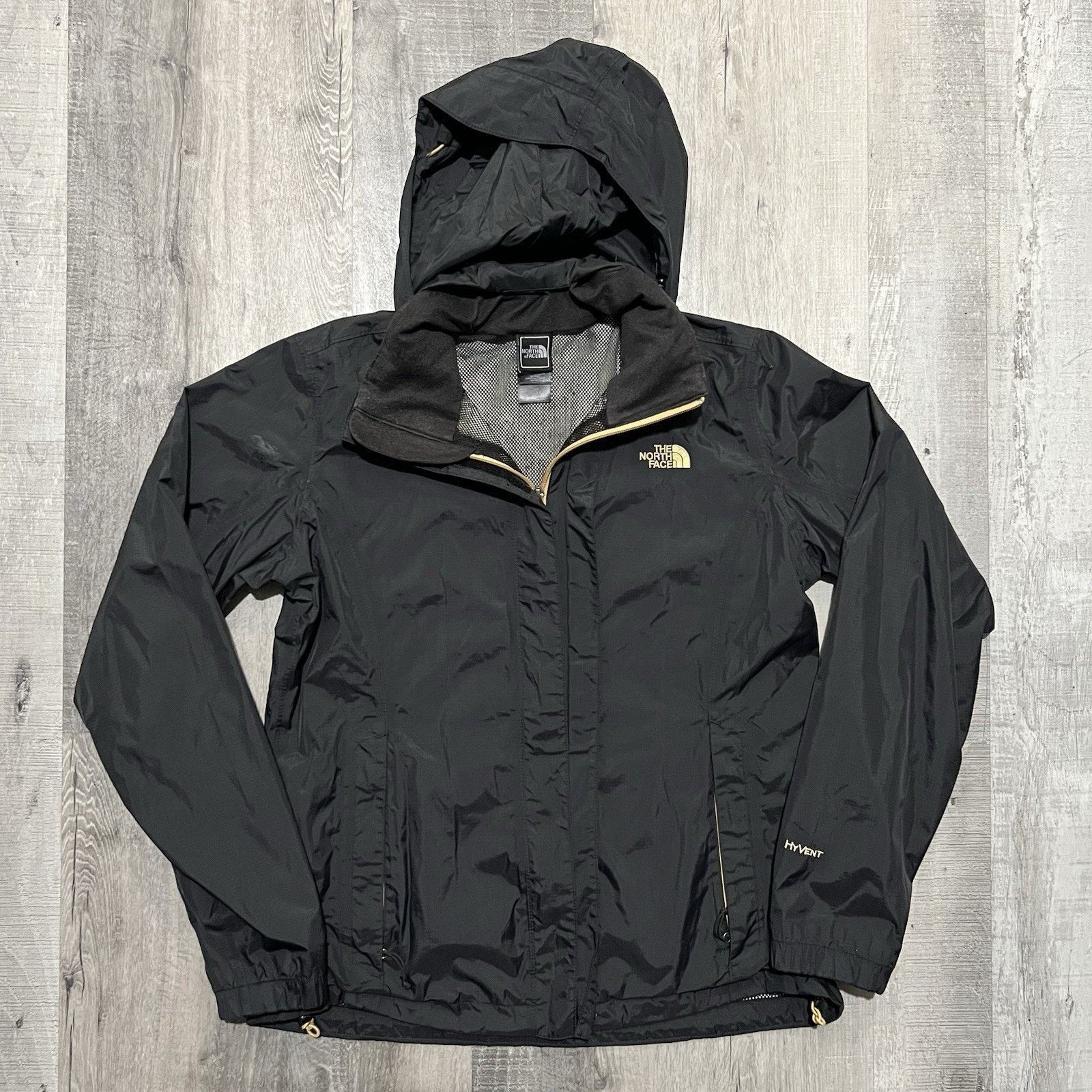 The North Face The North Face DryVent Black Shell Rain Coat Hooded Jacket Size M / US 6-8 / IT 42-44 - 1 Thumbnail