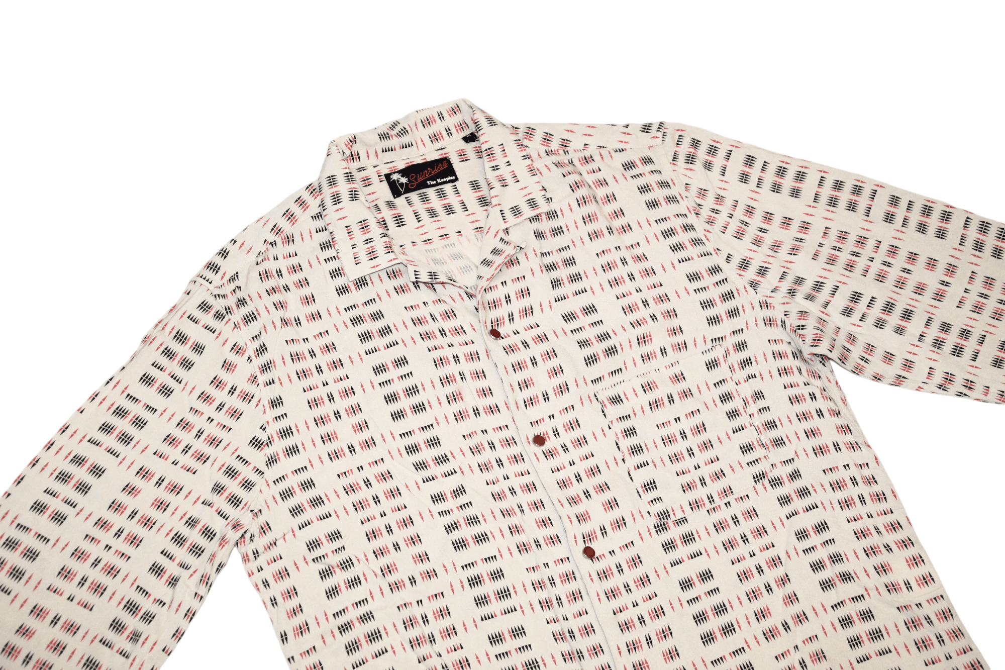 The Kooples The Kooples x Sunrise Snap Button Viscose Shirt Size US S / EU 44-46 / 1 - 4 Thumbnail