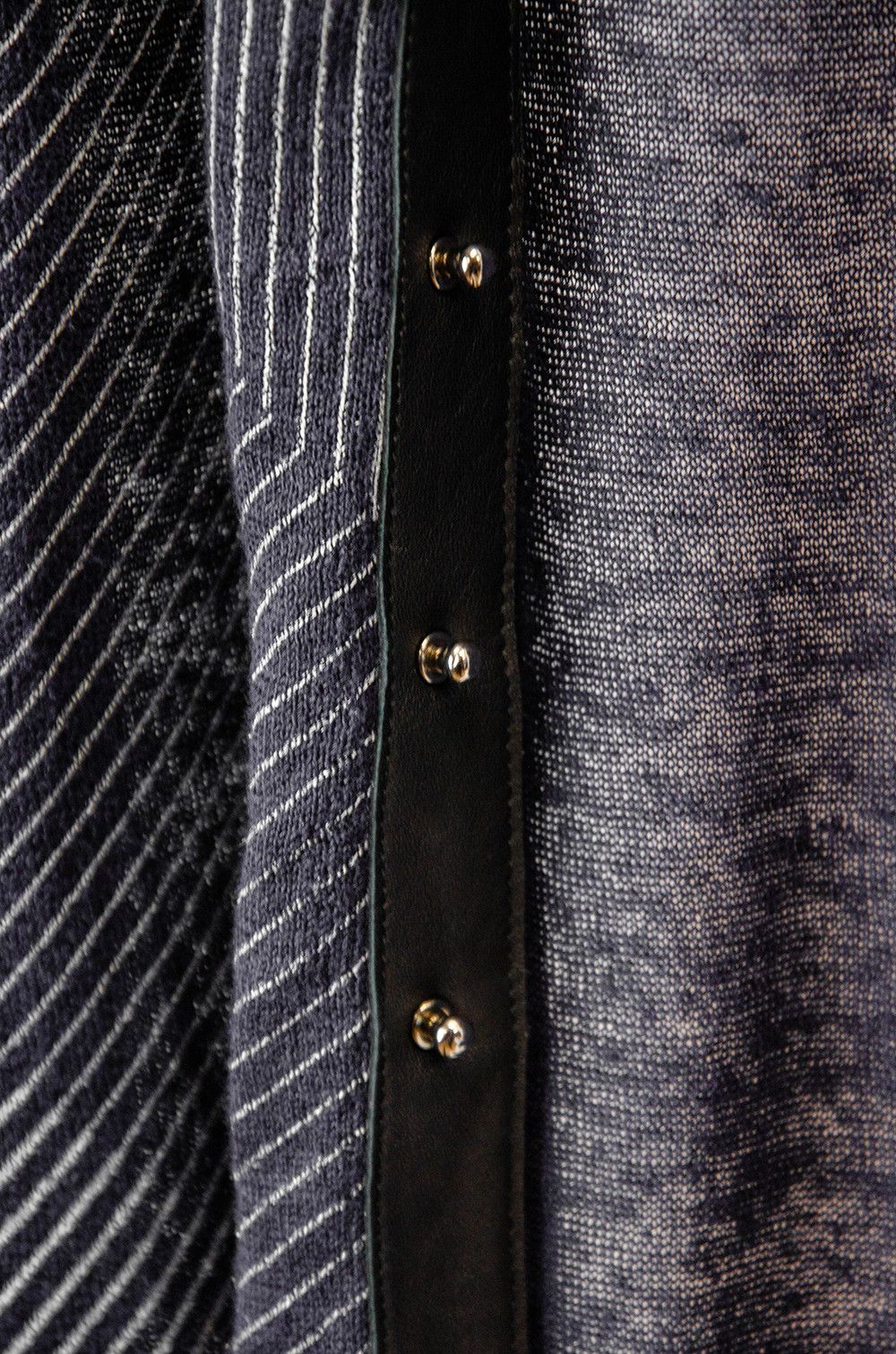 Diesel Black Gold Diesel Black Gold Stripe Linen Cardigan – L Size US L / EU 52-54 / 3 - 7 Thumbnail