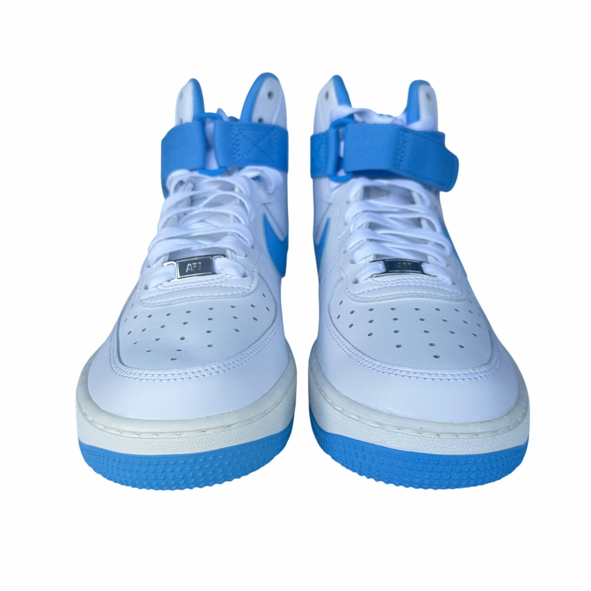 🤩Nike Air Force Hi OG QS Sz Mens Shoes White Blue DX380