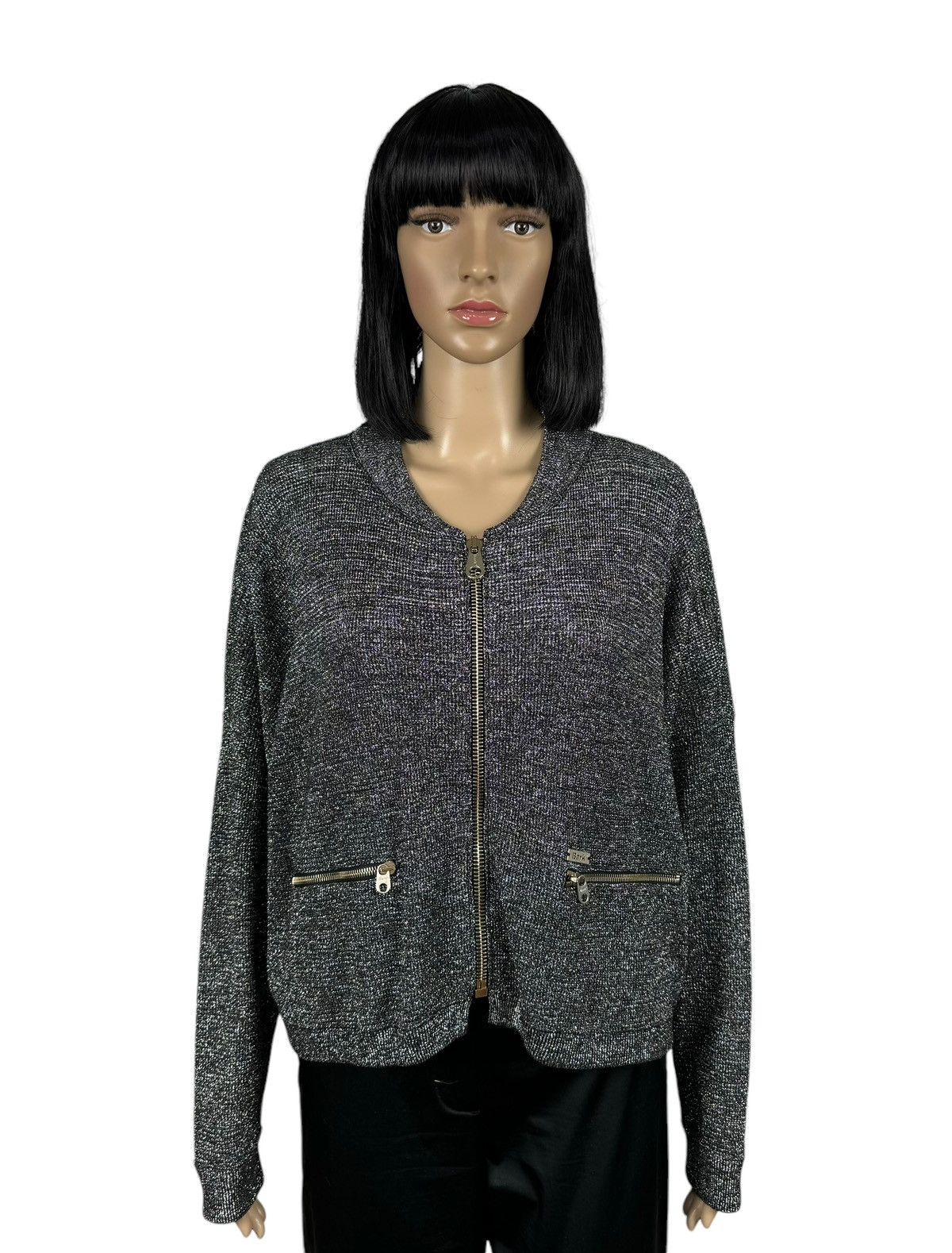 Bark Bark Italy Zip Knit Jacket Viscose size XS Size XS / US 0-2 / IT 36-38 - 1 Thumbnail