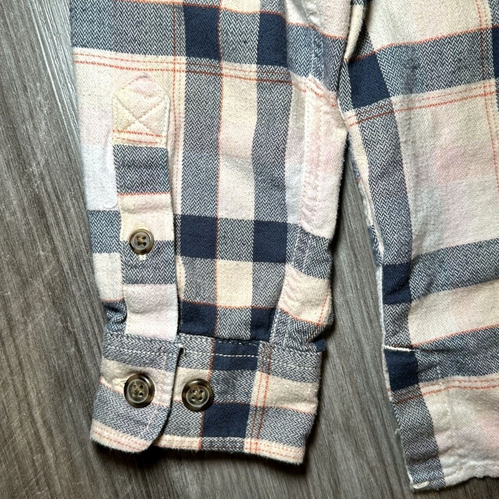 Carhartt Carhartt Button-Up Shirt Women Large Blue Plaid Long Sleeve Rugged Flex Loose Flannel Casual 90s Style Size L / US 10 / IT 46 - 3 Thumbnail