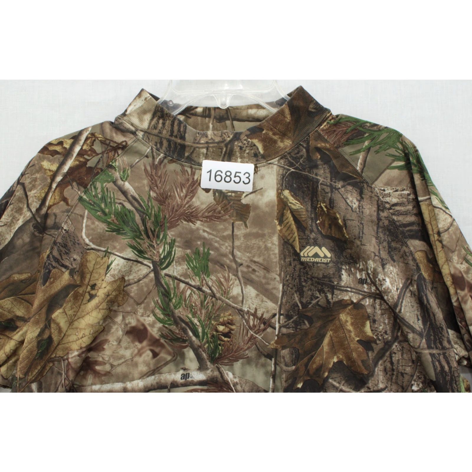 Realtree Medalist Realtree Camo Shirt Mens XL Green Woodland Light Weight Hunting Outdoor Size US XL / EU 56 / 4 - 8 Thumbnail