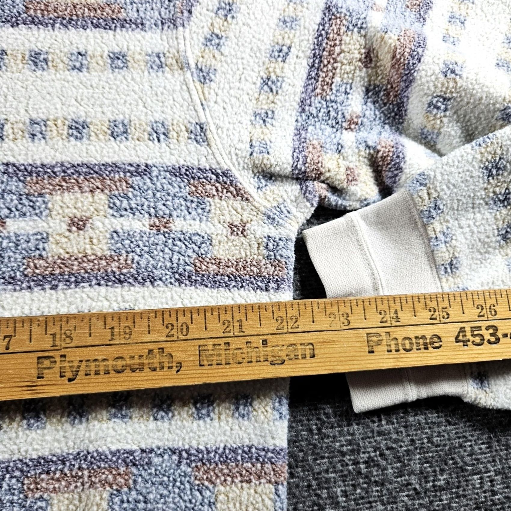 Vintage Woolrich Sweater Mens Medium White Geometric Knit Mock Neck Pullover Winter Size US M / EU 48-50 / 2 - 6 Thumbnail