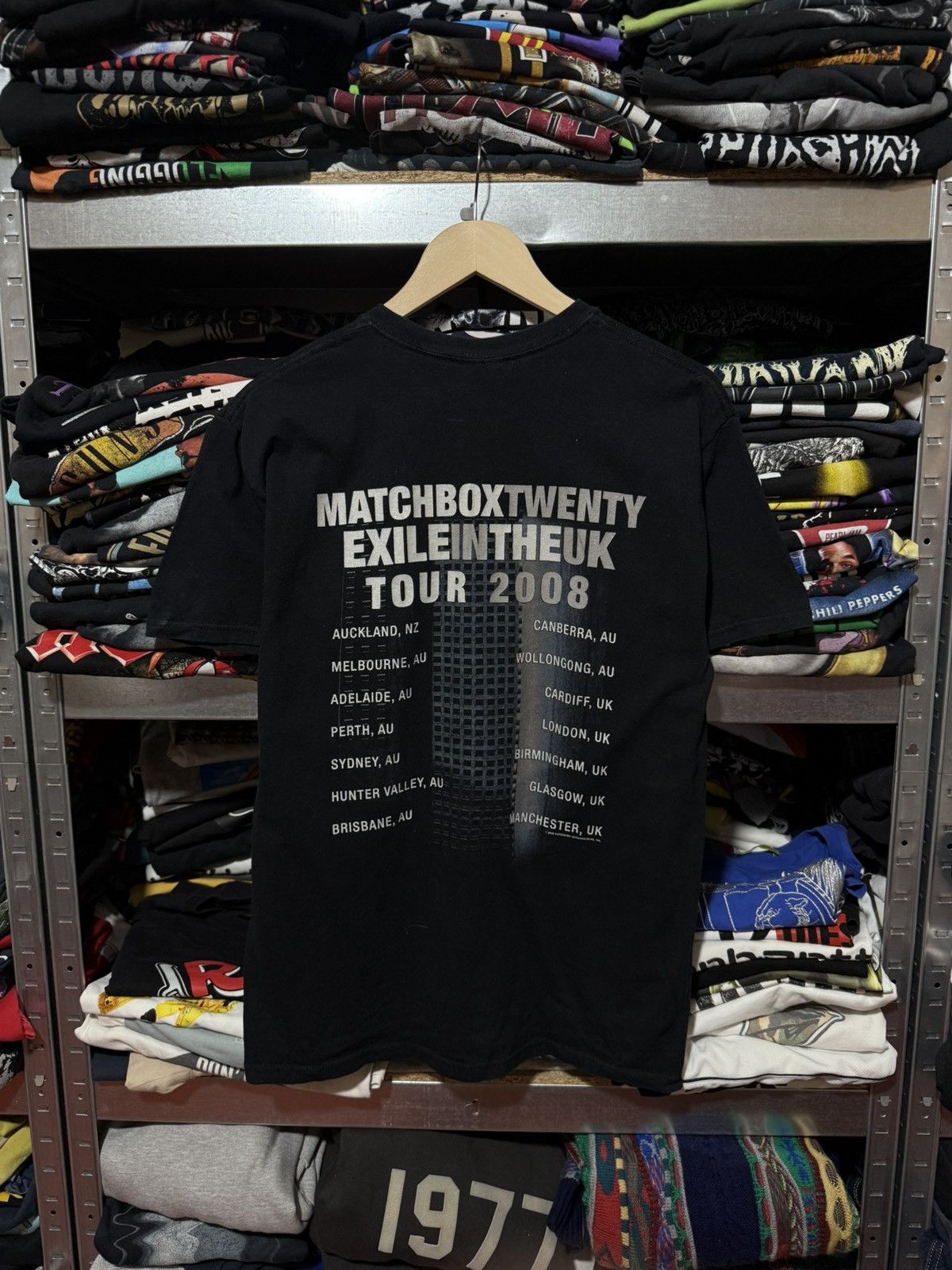 Band Tees Vtg Matchbox Twenty Exile Of Mainstream Tour 2008 T-Shirt Size US M / EU 48-50 / 2 - 2 Thumbnail