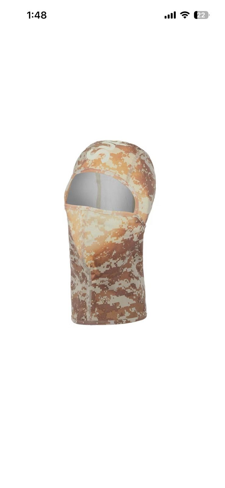 Supreme Supreme Heat Reactive Digi Camo Balaclava Size ONE SIZE - 4 Thumbnail