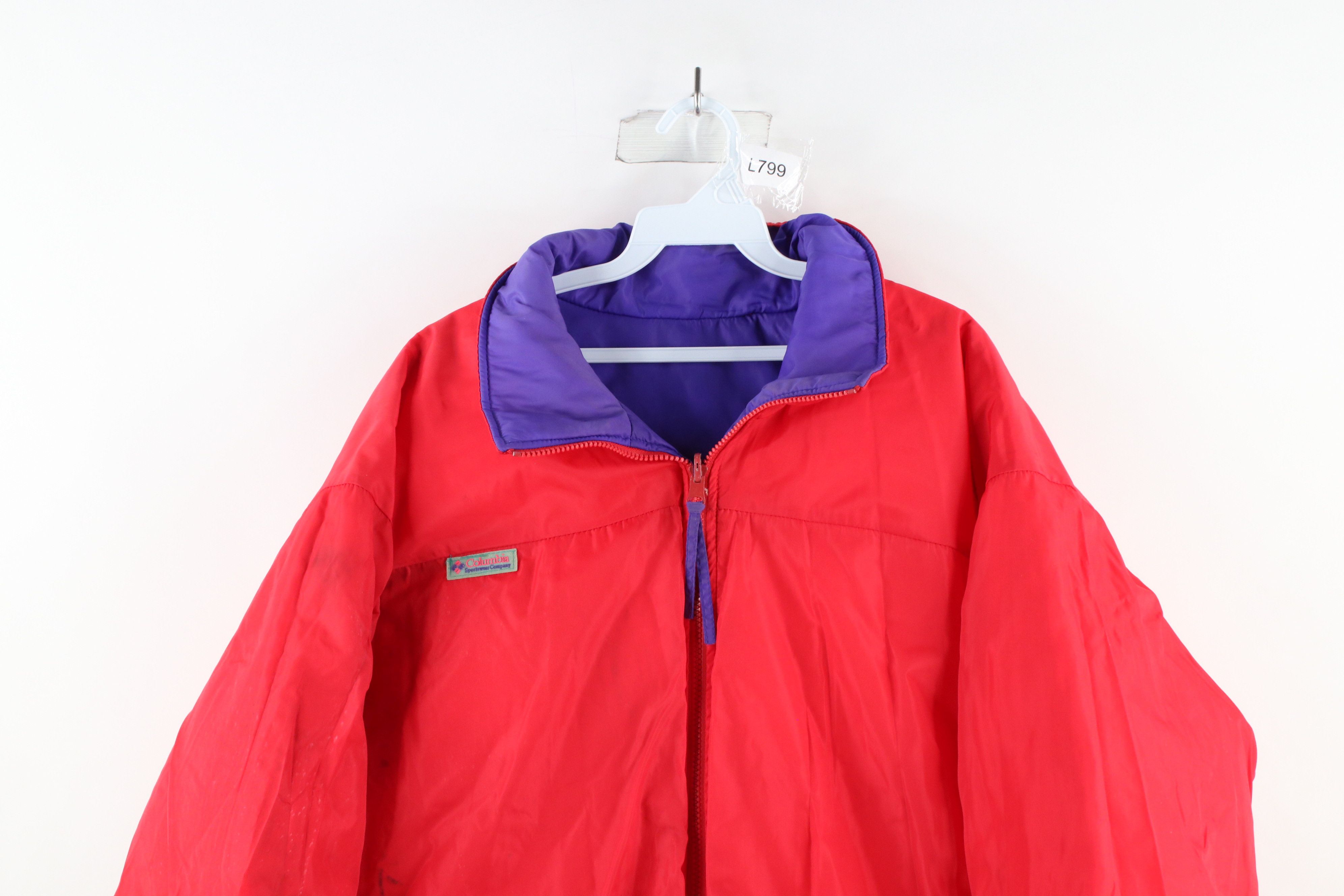 Columbia × Vintage Vintage 90s Columbia Spell Out Reversible Puffer Jacket Size US XXL / EU 58 / 5 - 13 Thumbnail