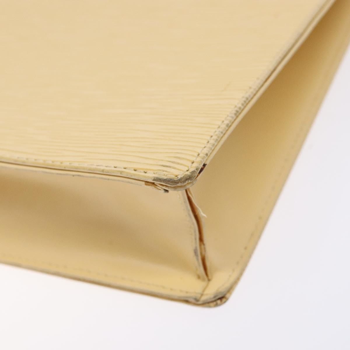 Louis Vuitton LOUIS VUITTON Epi Ramatuelle Shoulder Bag Cream Vanilla Size ONE SIZE - 8 Thumbnail