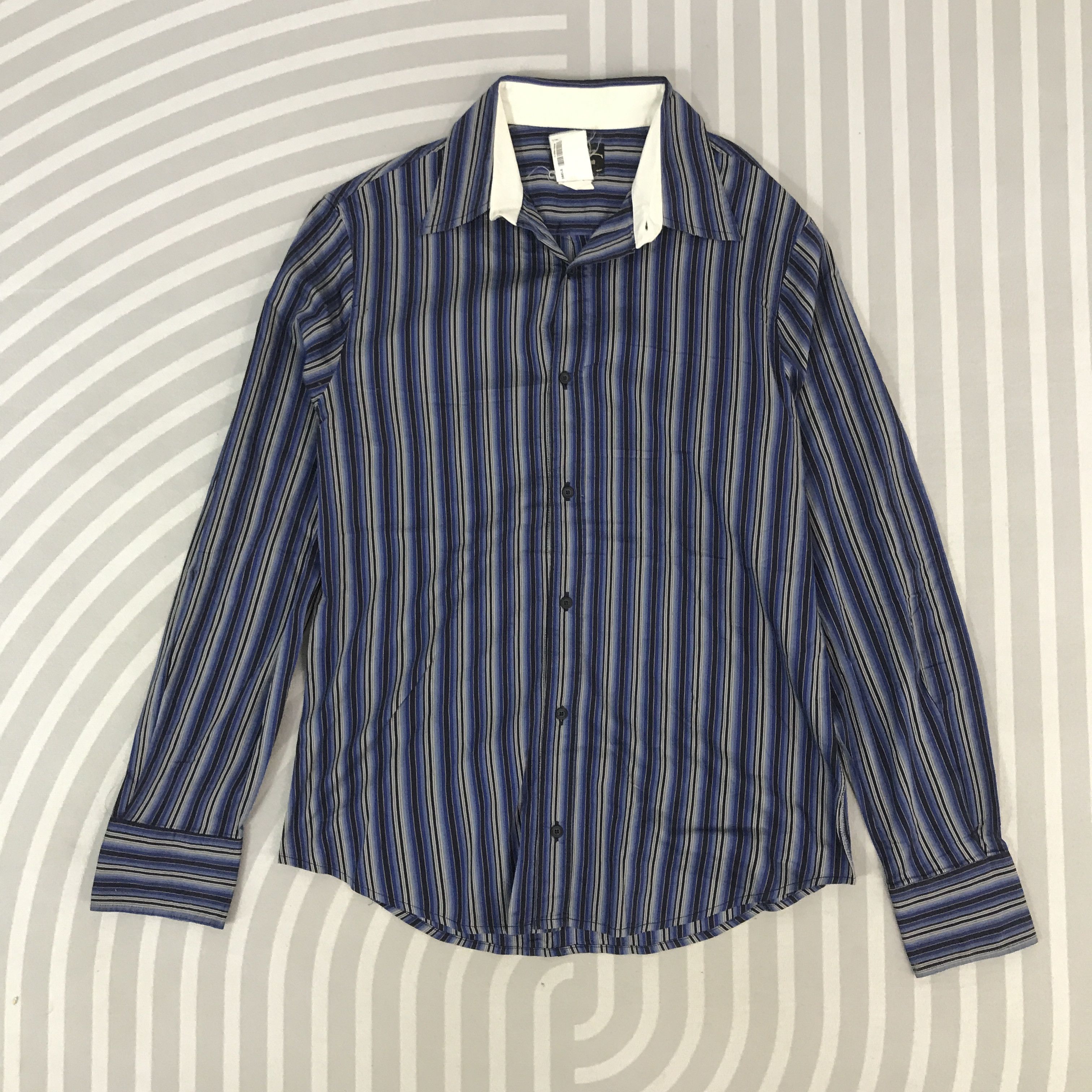 Just Cavalli Vintage Just Cavalli Striped Button up shirt Size US L / EU 52-54 / 3 - 1 Thumbnail
