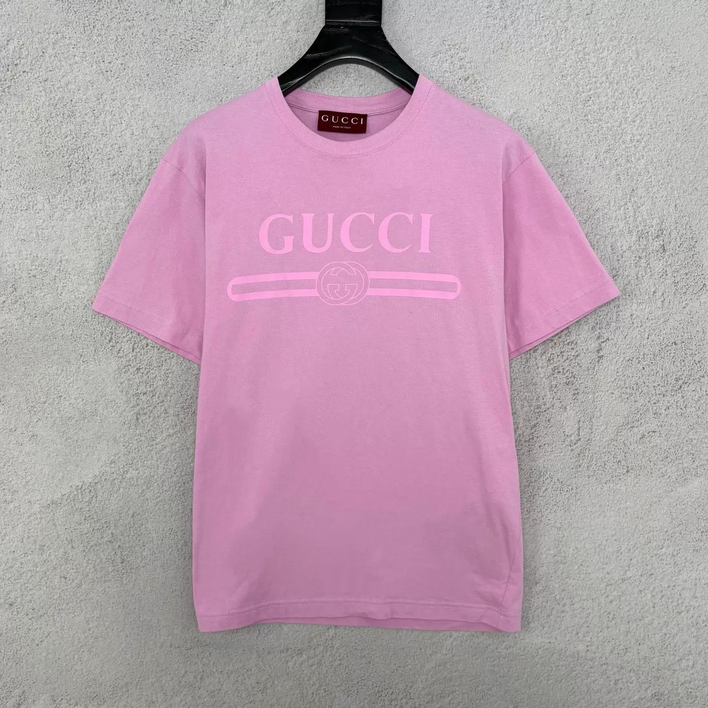 Gucci Gucci x Adidas Pink Logo Short Sleeve Shirt | Grailed