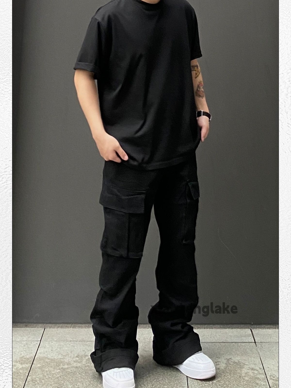 Designer × Japanese Brand × Vintage urban utility military outdoor skate hiphop flared pants Size US 32 / EU 48 - 2 Thumbnail
