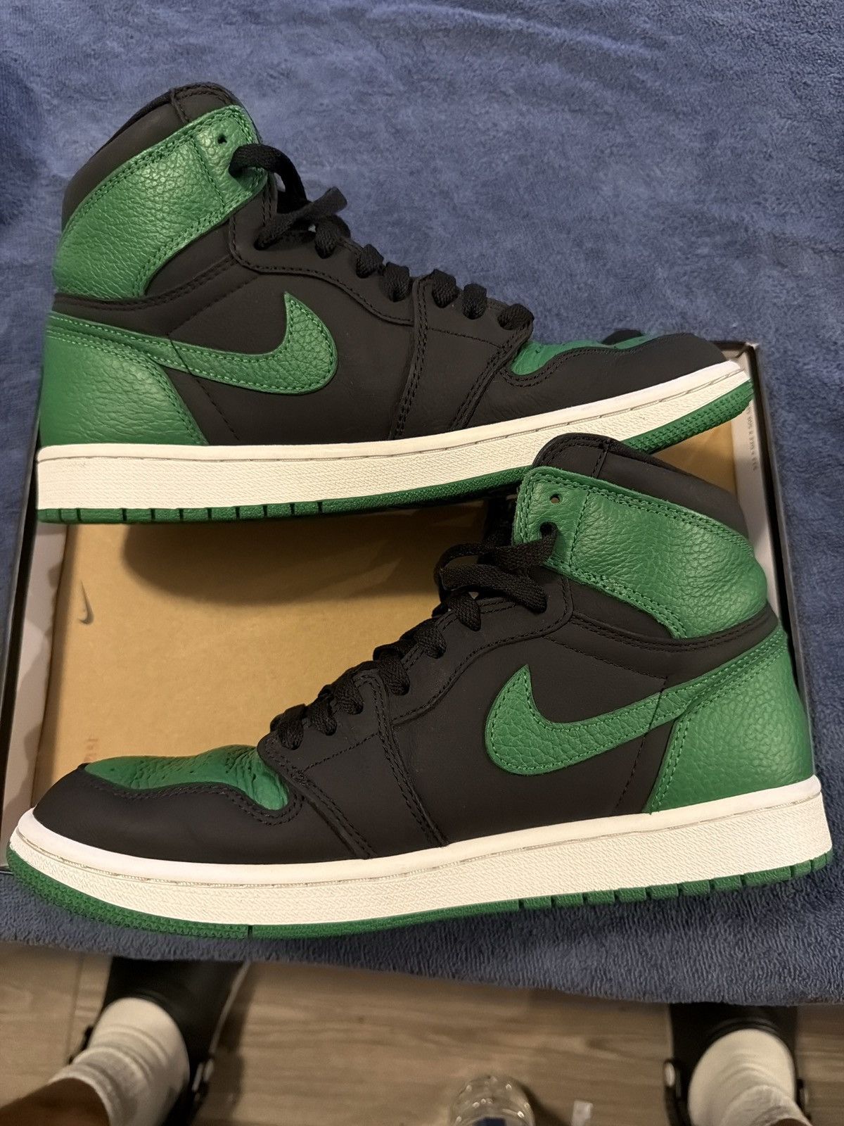 Nike Air jordan 1 Pine green Size US 9 / EU 42 - 6 Thumbnail