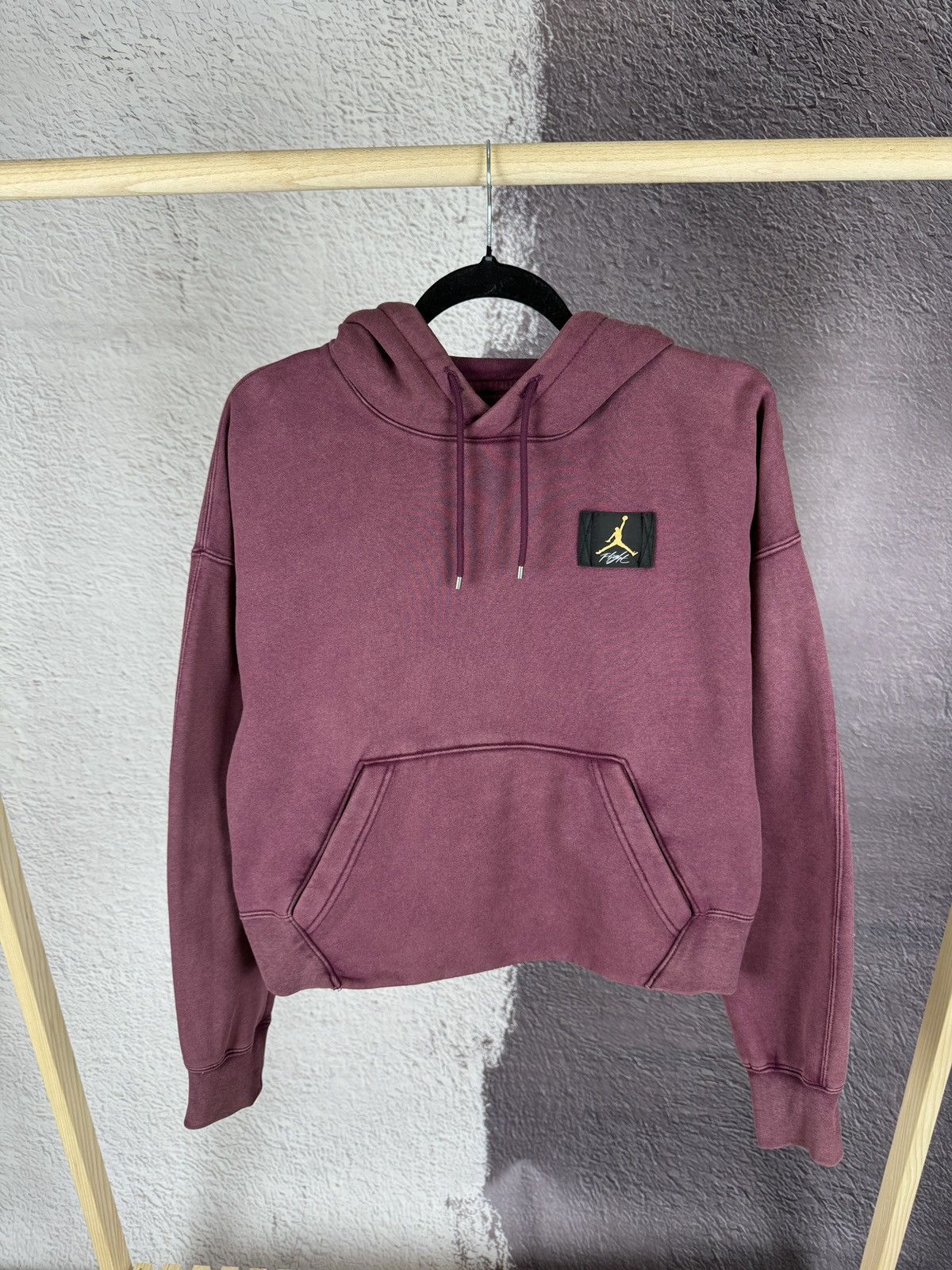 Jordan Brand Air Jordan Flight Bordo Fleece loose fit pullover purple Size S / US 4 / IT 40 - 1 Thumbnail
