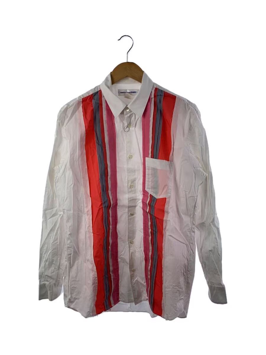 Comme des Garcons × Comme des Garcons SHIRT Patchwork Striped Button Shirt - Comme Des Garcons Size US L / EU 52-54 / 3 - 1 Thumbnail