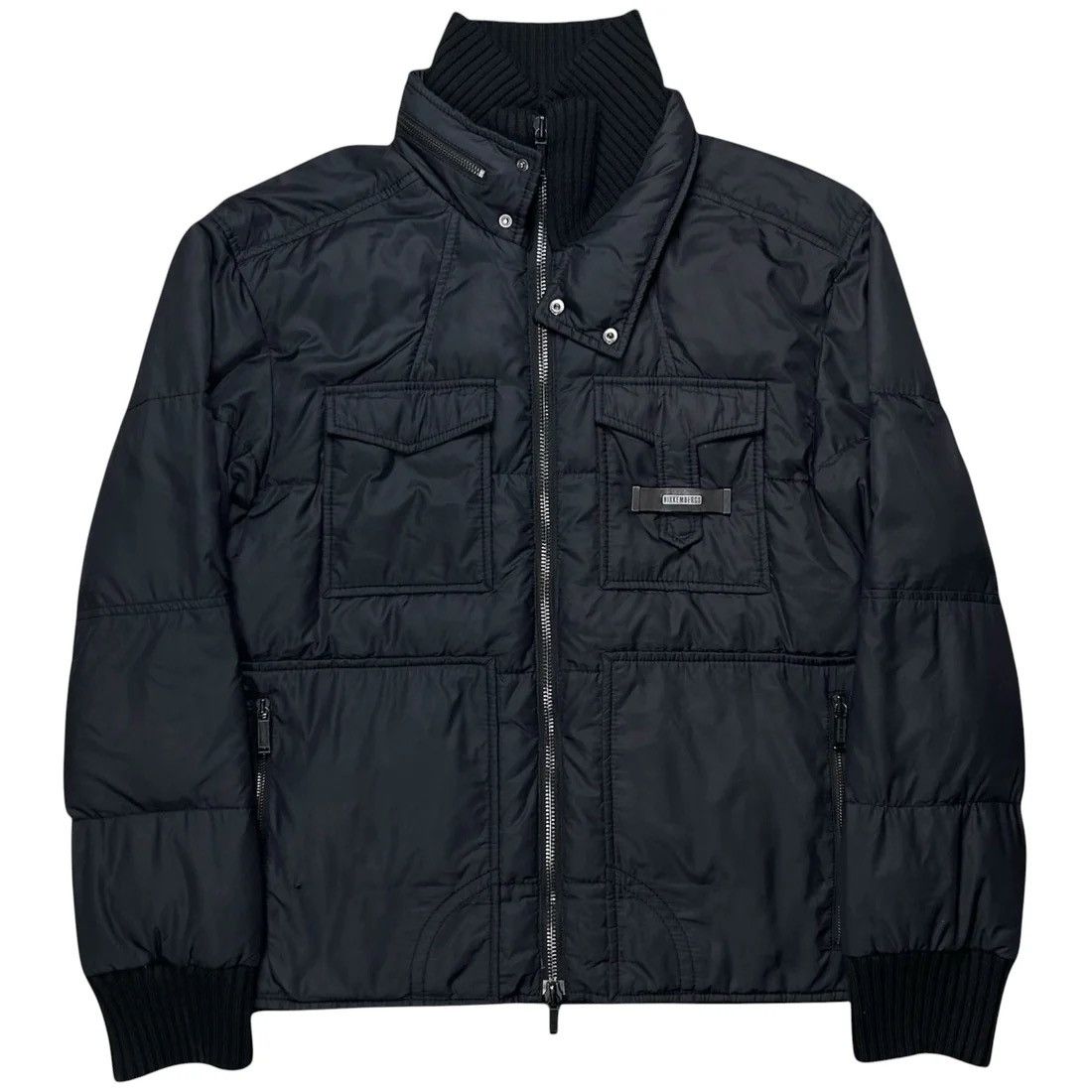 Dirk Bikkembergs Dirk Bikkembergs Double Collar Cargo Puffer Jacket Size US L / EU 52-54 / 3 - 1 Thumbnail