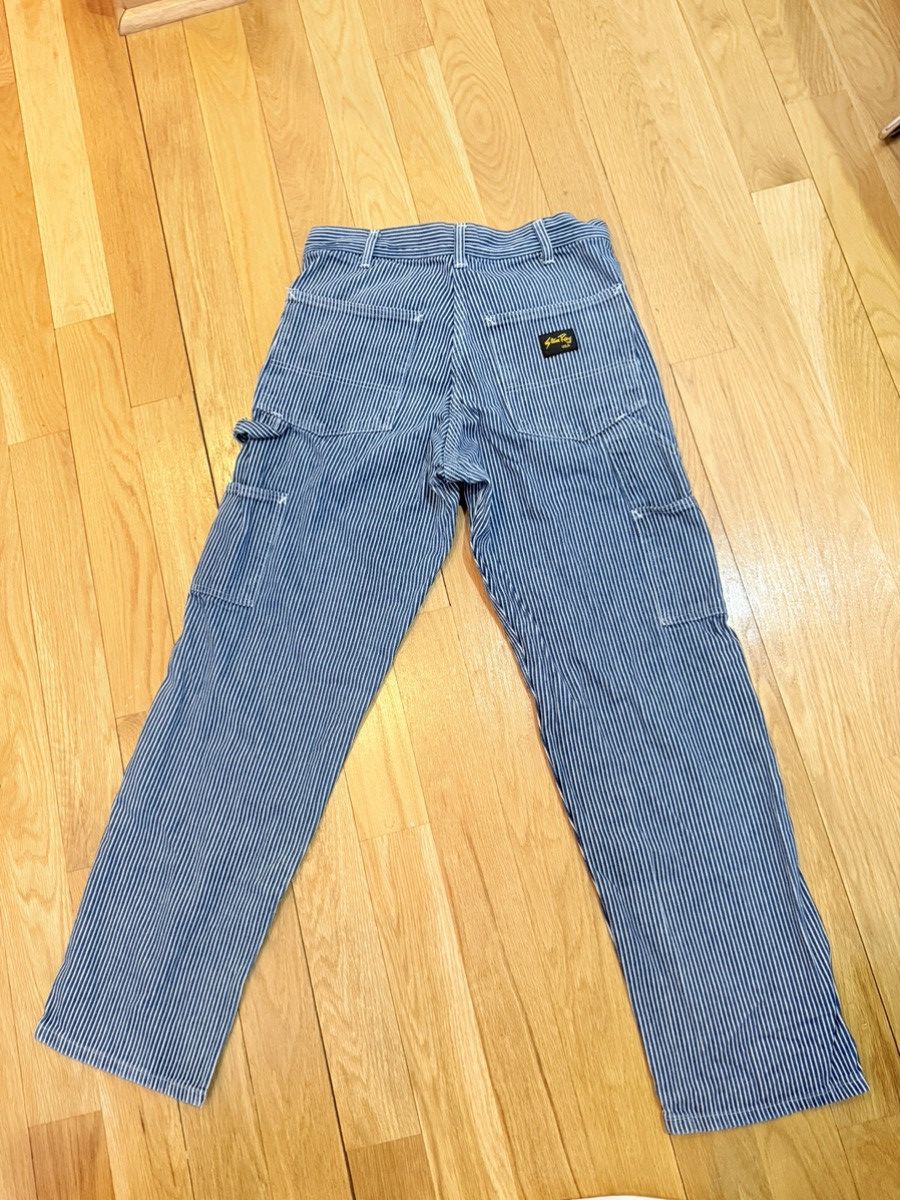Stan Ray Stan Ray Railroad Hickory Stripe OG Painter Pants Size US 31 - 1 Thumbnail
